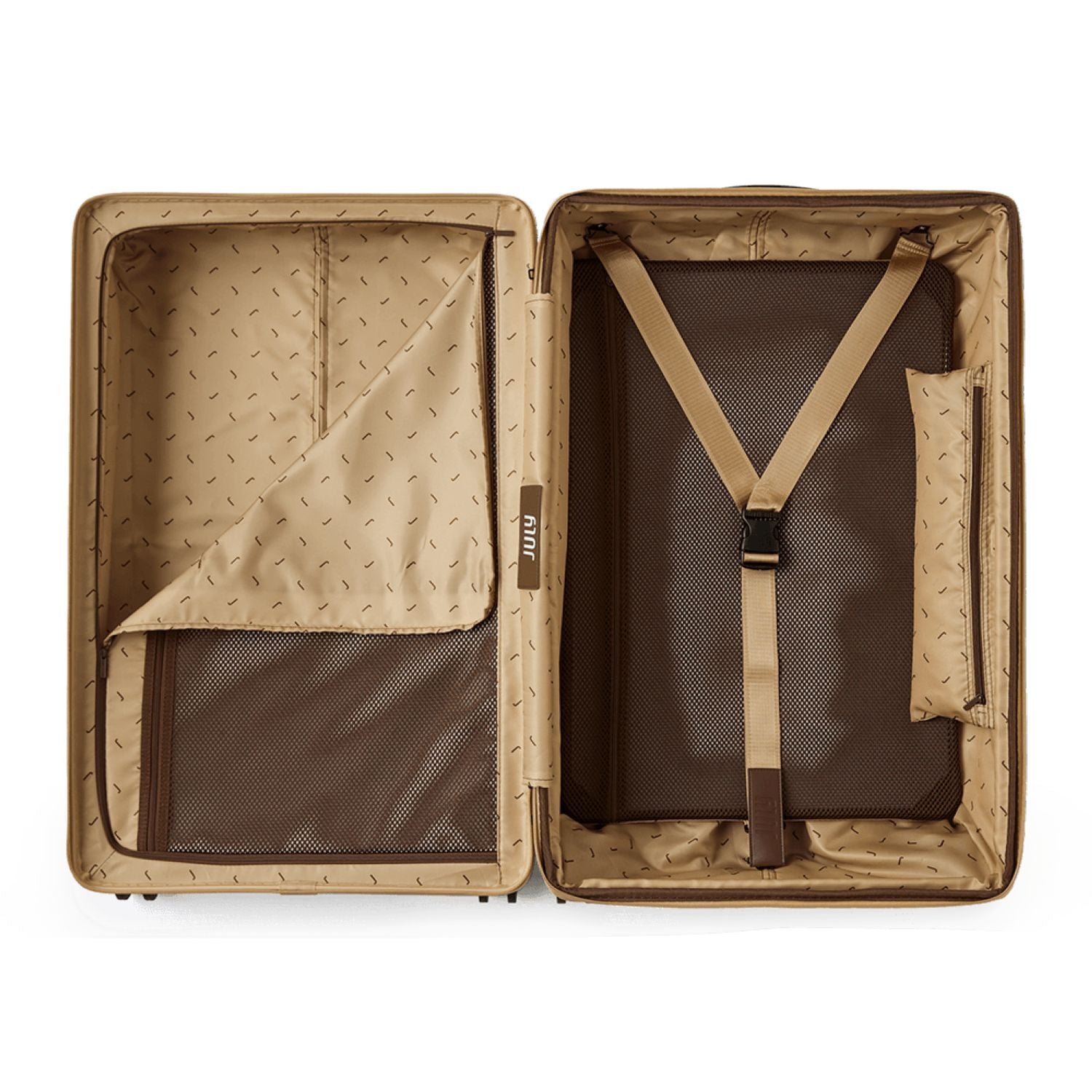 July Checked Plus Expandable Polycarbonate 28" Luggage