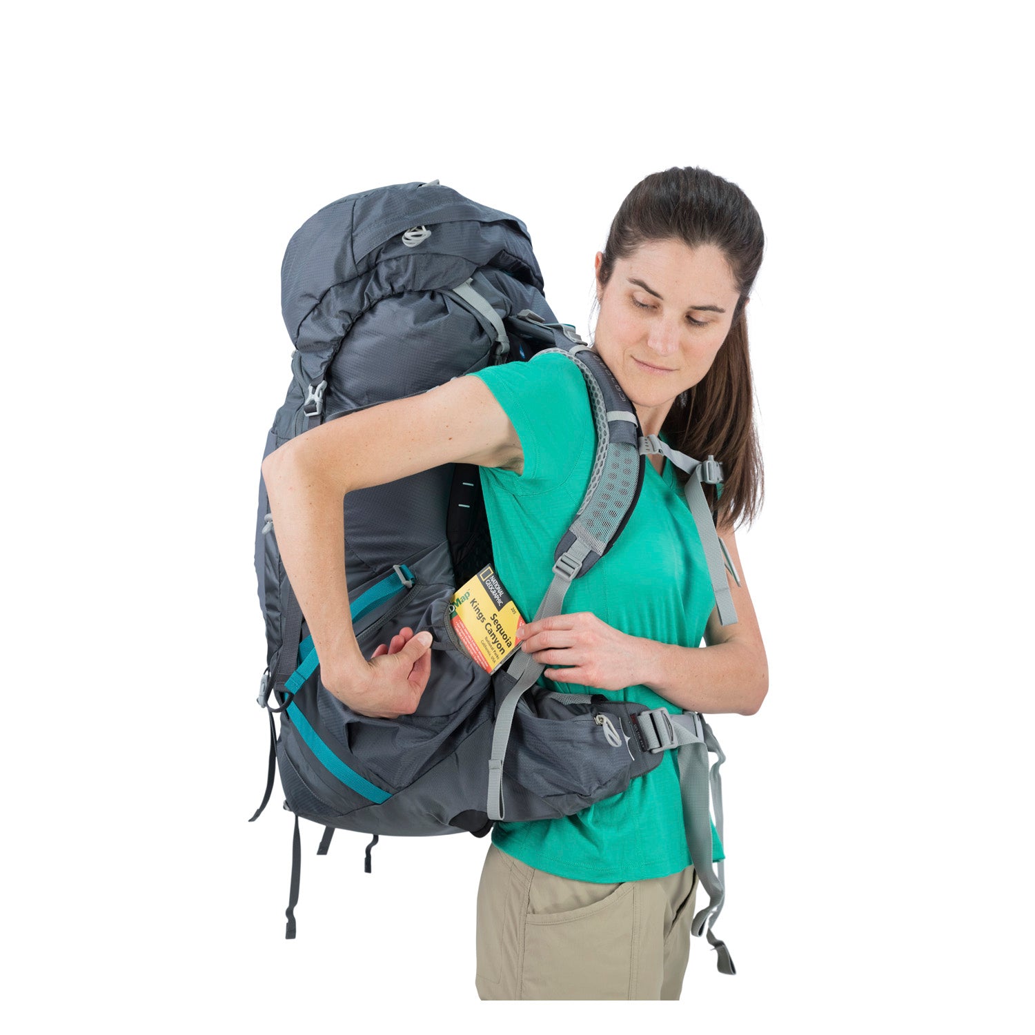 Osprey Aura AG 65 Backpack - Extra Small - Women's Backpacking | Backpacking Packs, Bags, Bags for Women, Osprey, school20, SGTrek, SGTrek Osprey, Travel Backpacks | Osprey-9