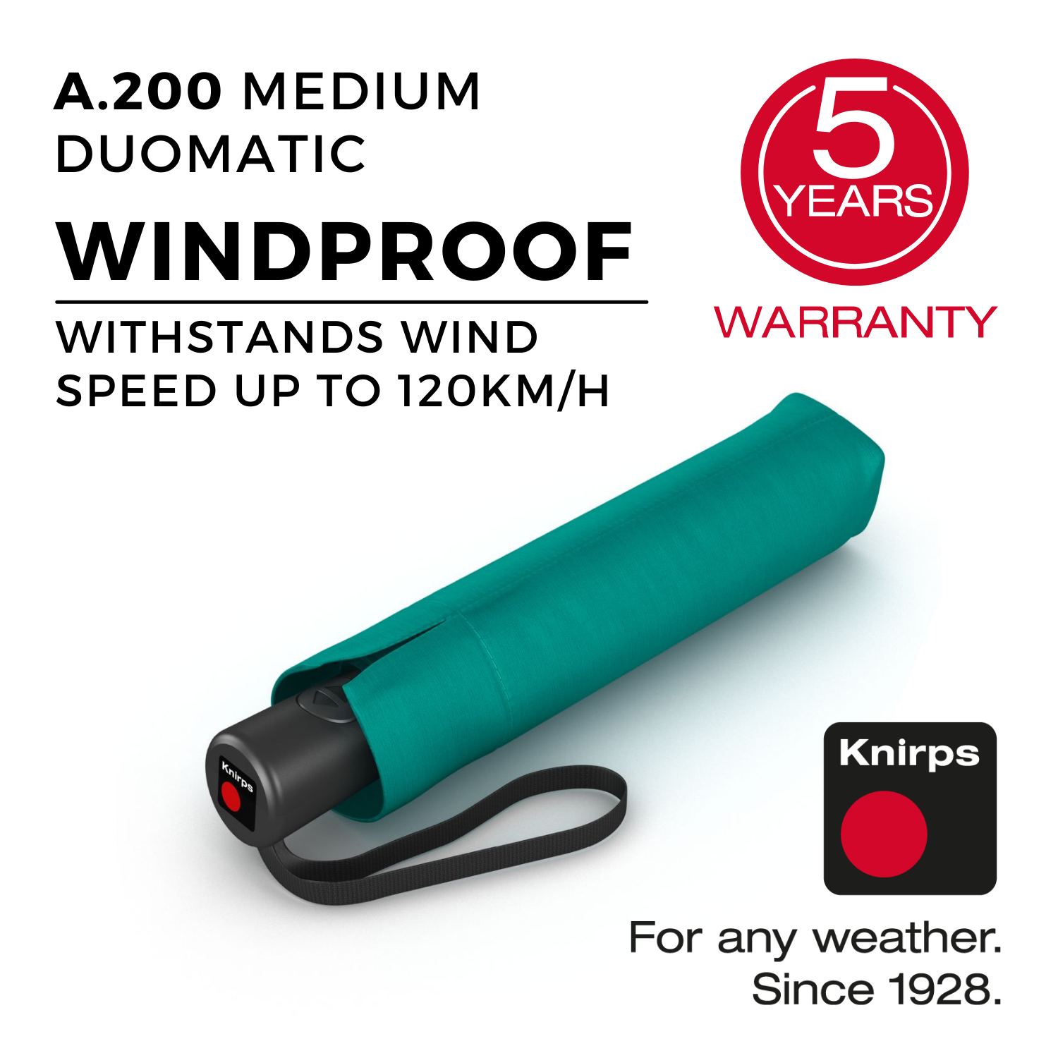 Knirps A.200 Medium Duomatic Umbrella