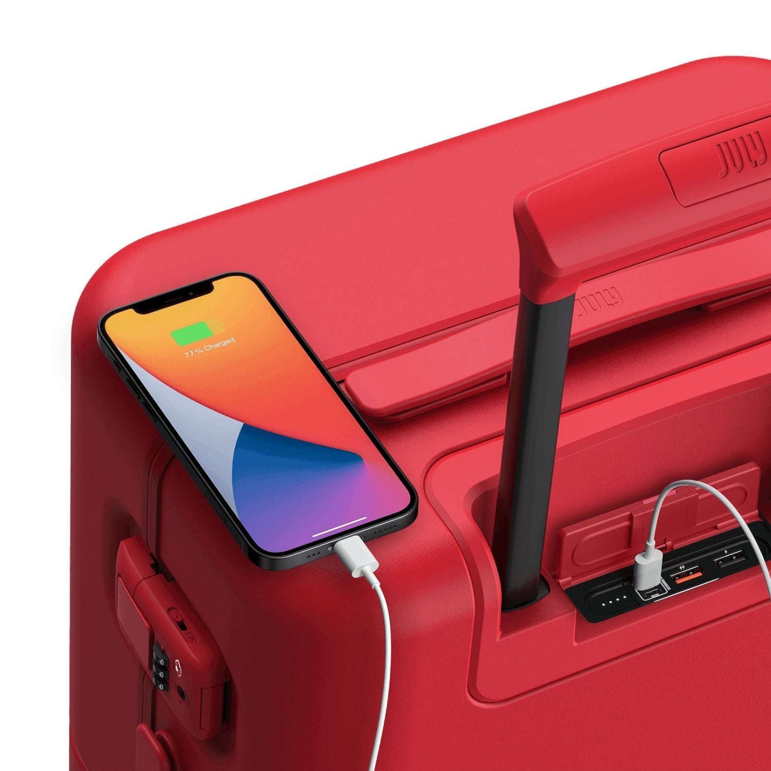 July Carry On Trunk Polycarbonate With Fastcharge USB-C 21" Luggage (SA)