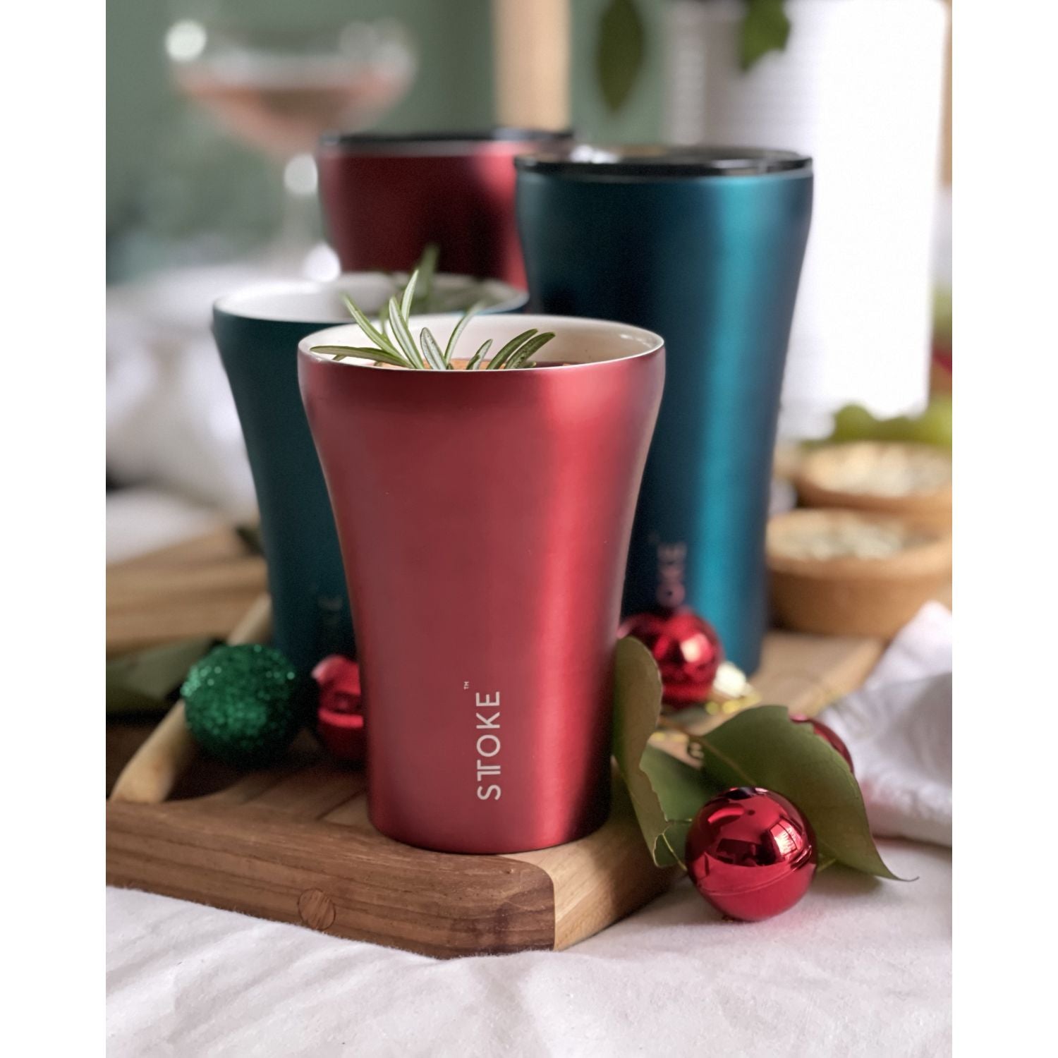 STTOKE X'mas Classic Insulated Ceramic Cup 8oz | Cups and Tumblers, Gifts & Lifestyle, Travel Accessories, Water Bottles | STTOKE-6