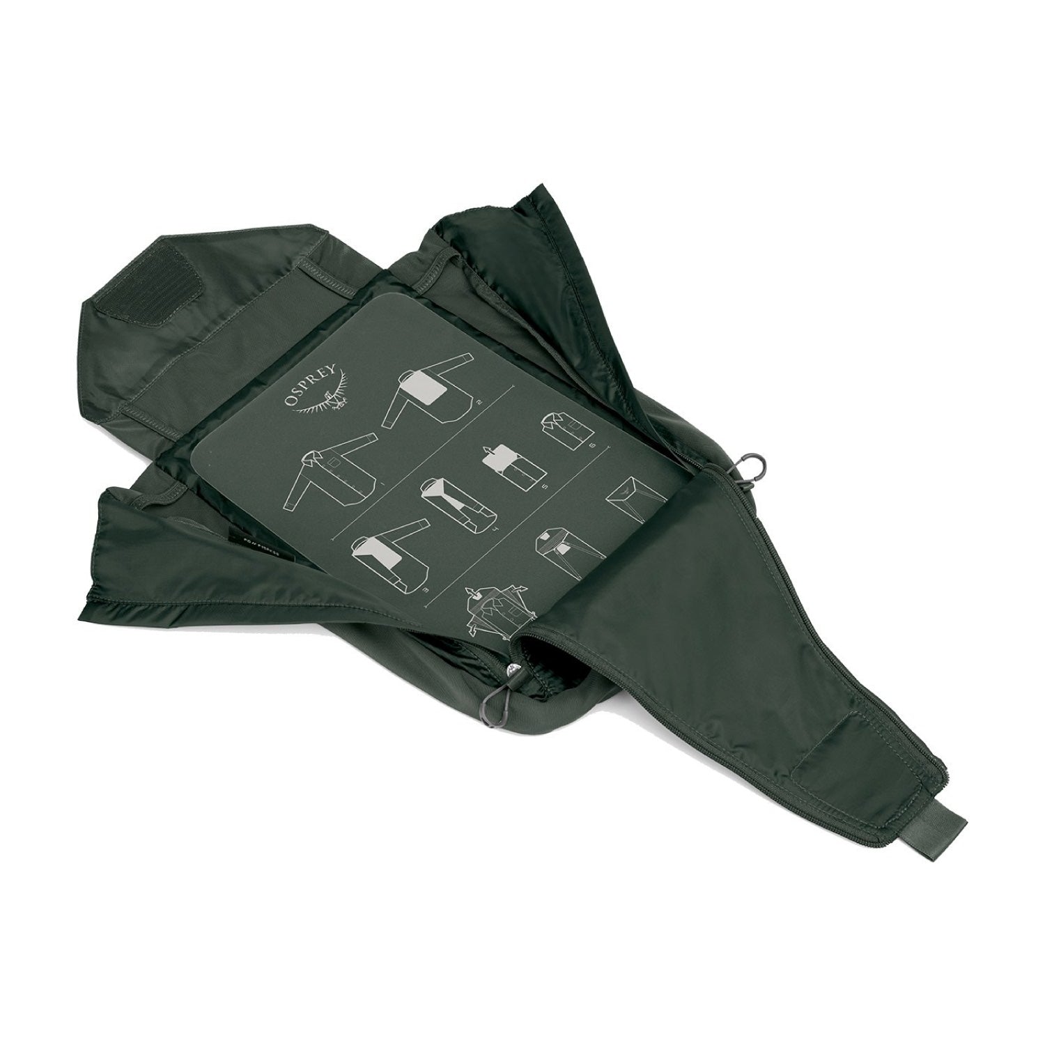 Osprey Ultralight Garment Folder - Lightweight Travel | Osprey, Packing Organizers, Travel Accessories | Osprey-4