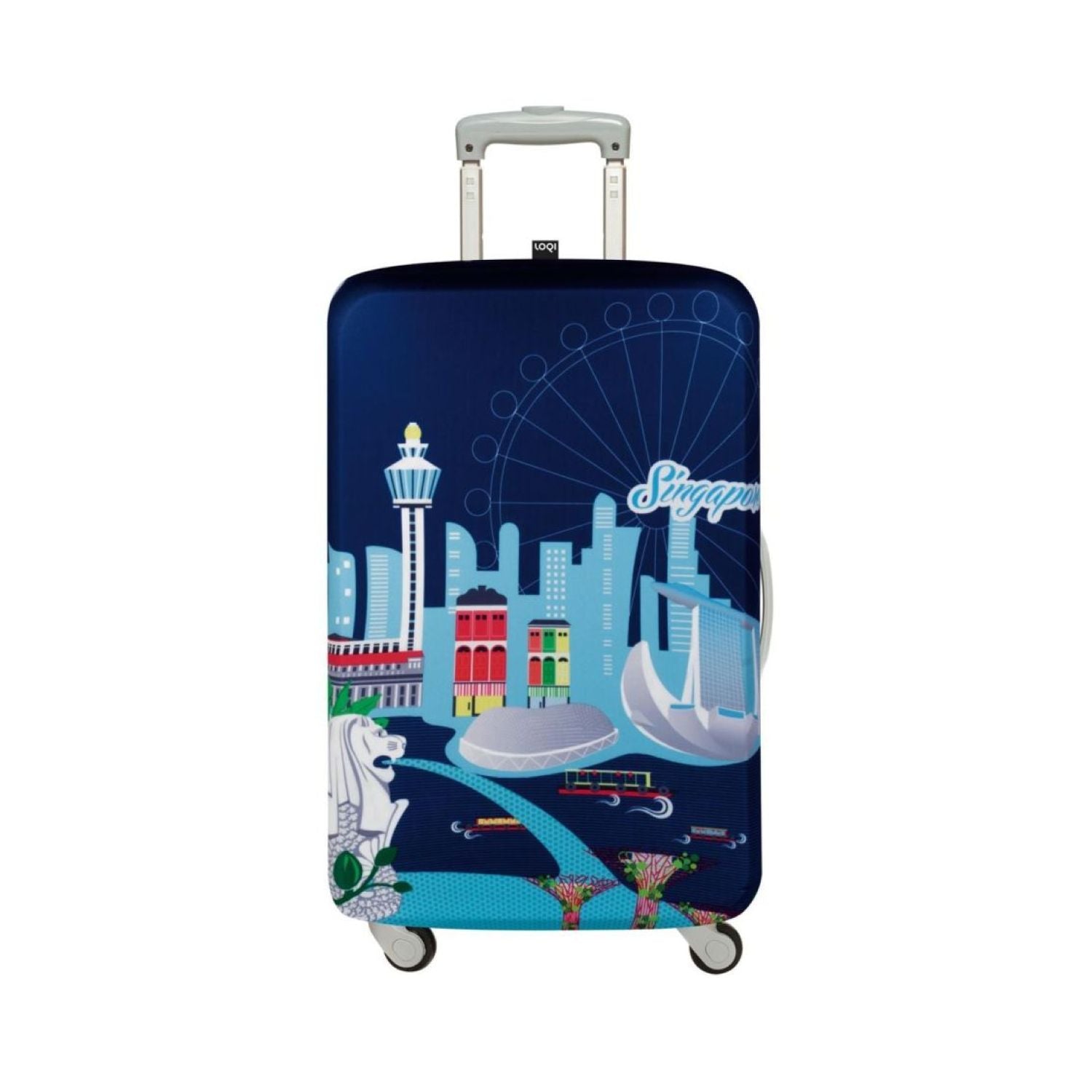 LOQI Urban Large Luggage Cover V2