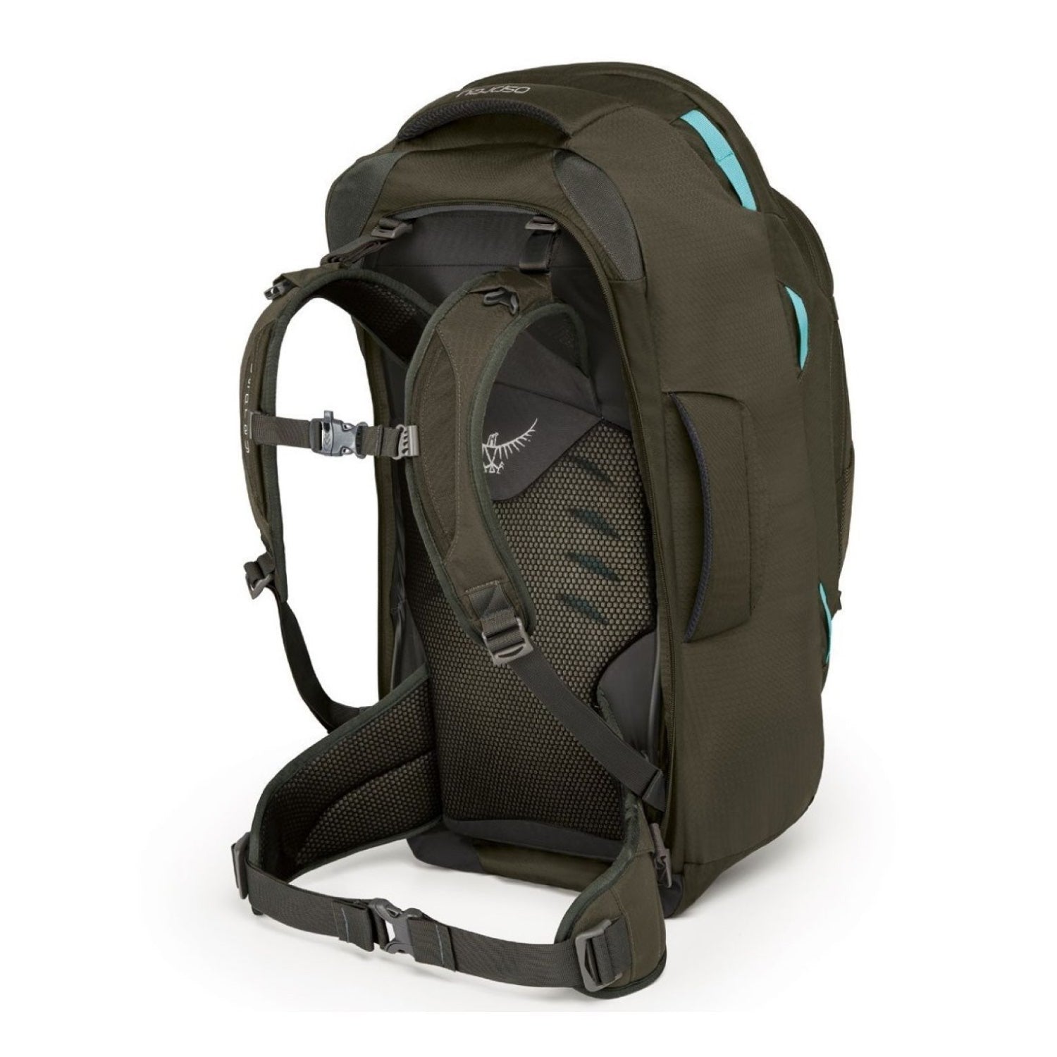 Osprey Fairview Travel Pack 55 Backpack - Extra Small/Small - Women's Travel - Trekking | Backpacking Packs, Bags, Bags for Women, Osprey, SGTrek, SGTrek Osprey, Travel Backpacks | Osprey-2
