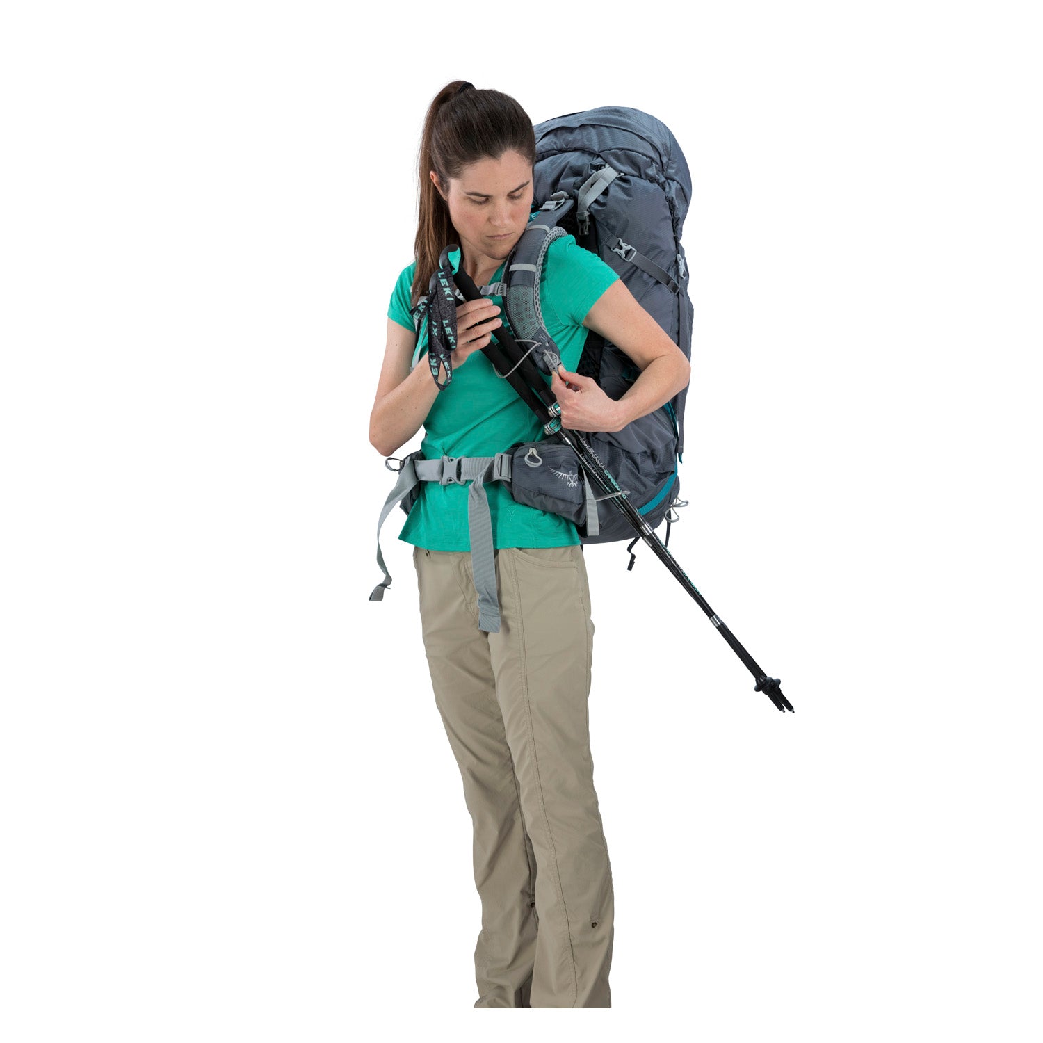 Osprey Aura AG 65 Backpack - Extra Small - Women's Backpacking | Backpacking Packs, Bags, Bags for Women, Osprey, school20, SGTrek, SGTrek Osprey, Travel Backpacks | Osprey-15