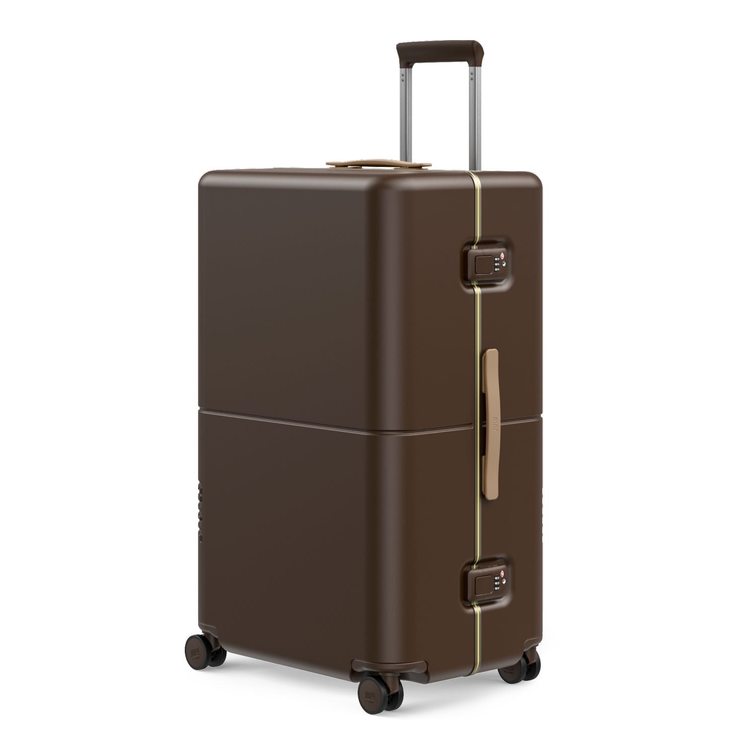 July Checked Plus Trunk Polycarbonate Frame 30" Luggage (SA)