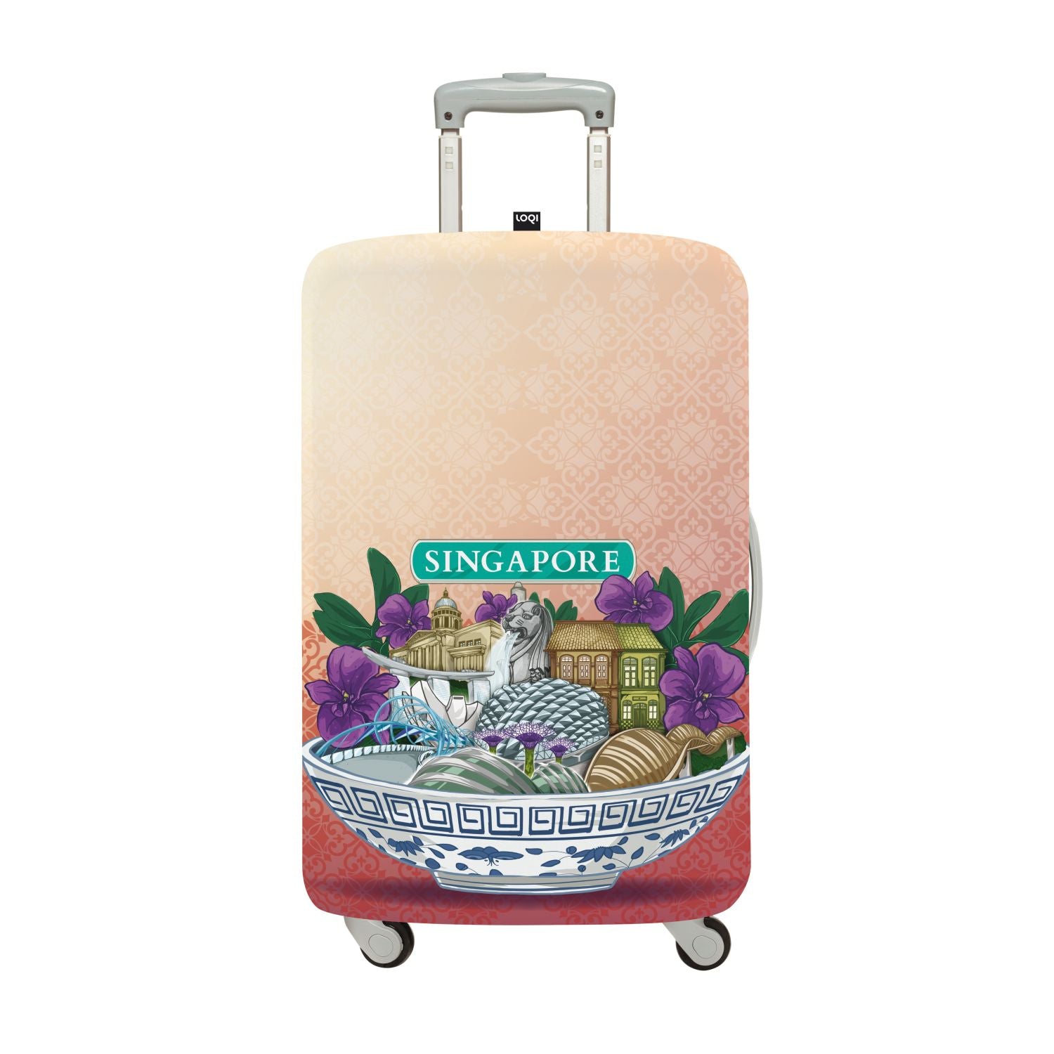 LOQI Urban Large Luggage Cover