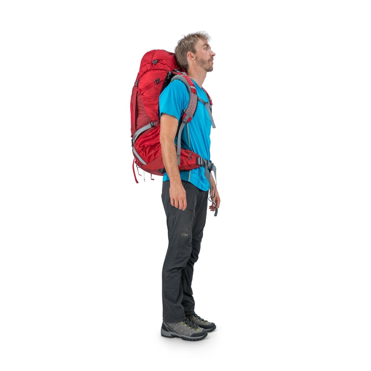Osprey Atmos AG 50 Backpack - Large - Men's Backpacking | Backpacking Packs, Bags, Bags for Men, Osprey, Travel Backpacks | Osprey-3