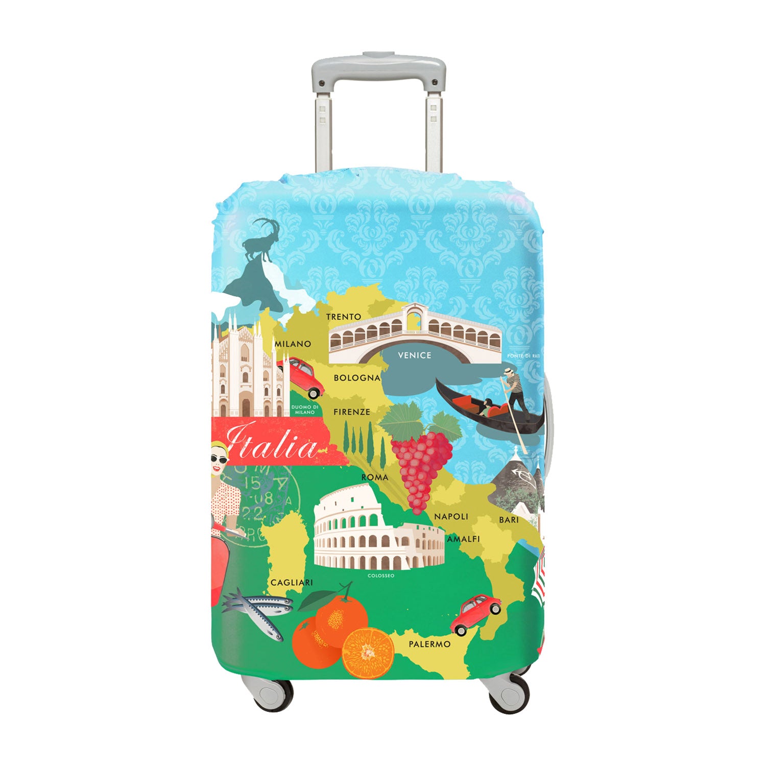 LOQI Urban Large Luggage Cover