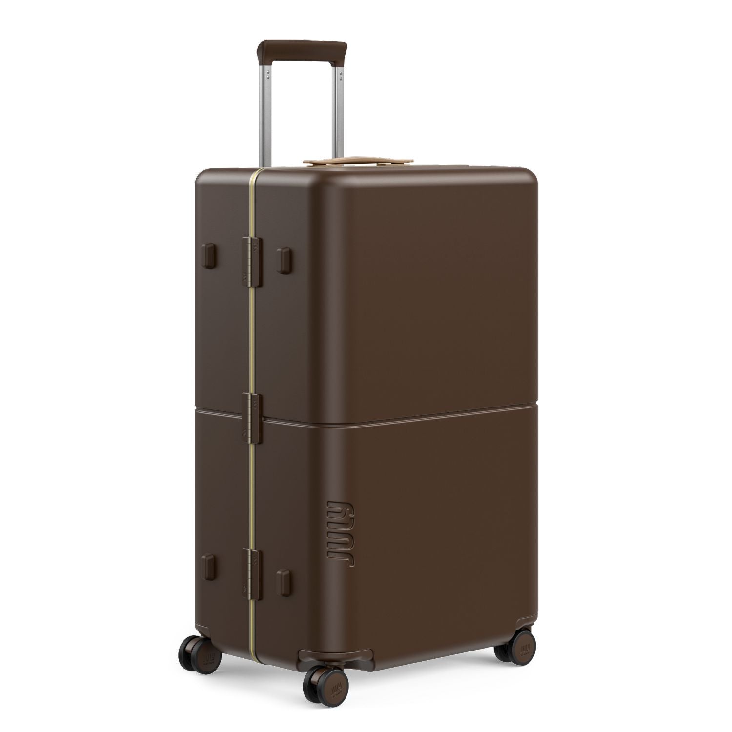 July Checked Plus Trunk Polycarbonate Frame 30" Luggage (SA)