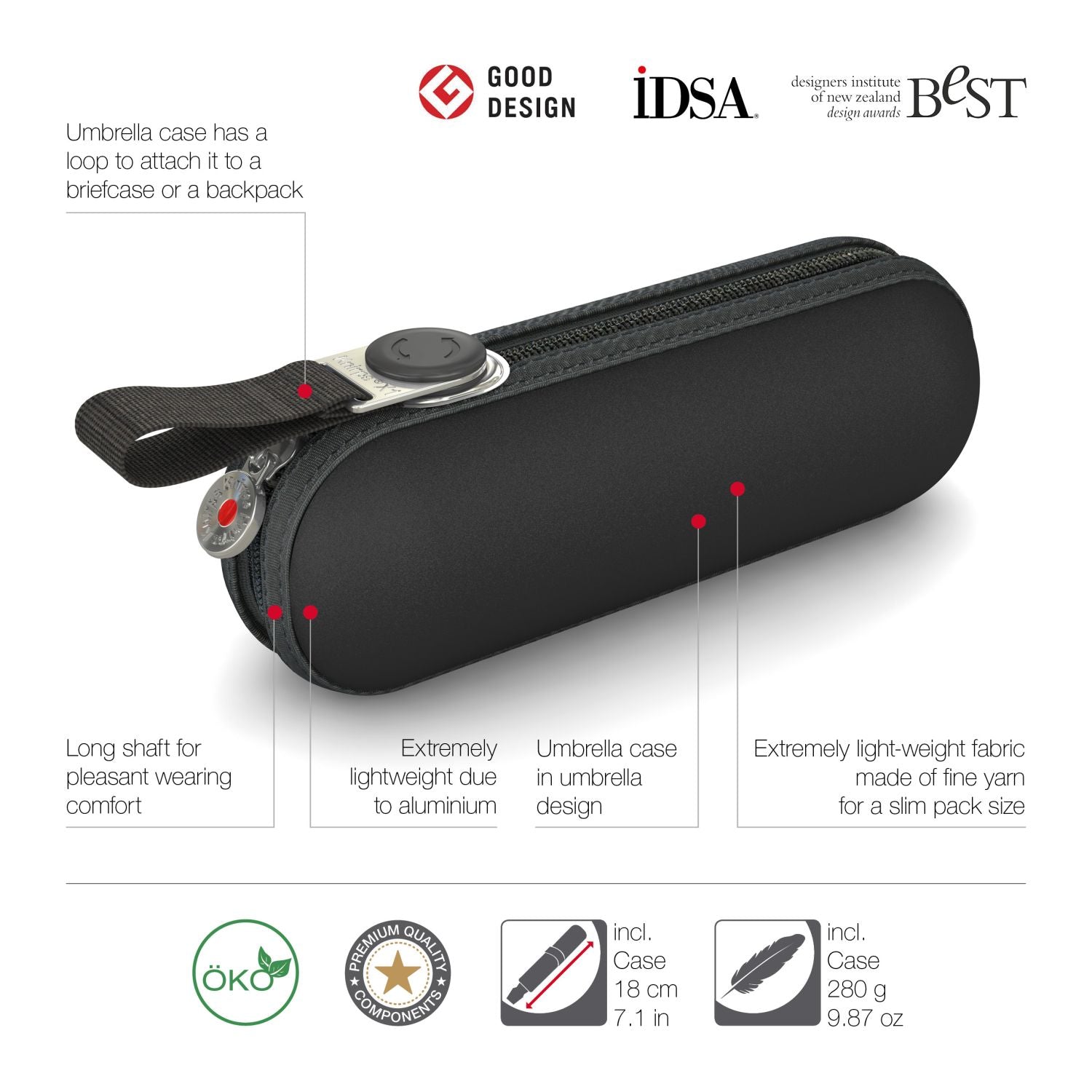 Knirps X1 Manual Umbrella (UV Protection) (SA)