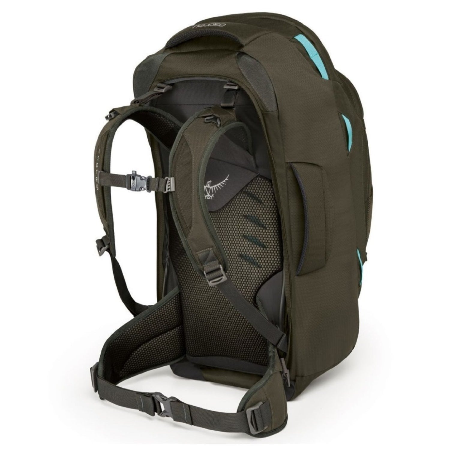 Osprey Fairview Travel Pack 55 Backpack - Small/Medium - Women's Travel - Trekking | Backpacking Packs, Bags, Bags for Women, Osprey, SGTrek, SGTrek Osprey, Travel Backpacks | Osprey-2