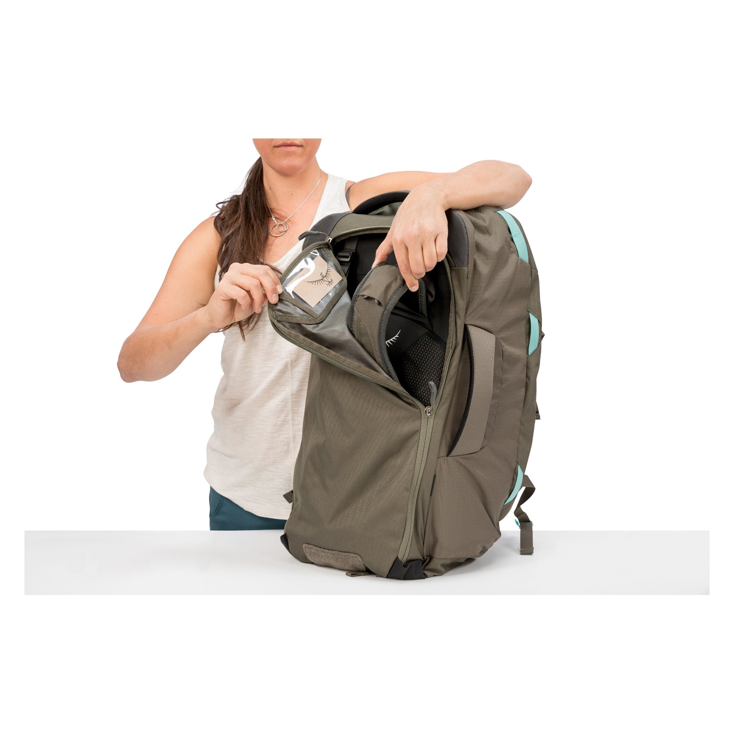 Osprey Fairview Travel Pack 55 Backpack - Small/Medium - Women's Travel - Trekking | Backpacking Packs, Bags, Bags for Women, Osprey, SGTrek, SGTrek Osprey, Travel Backpacks | Osprey-20