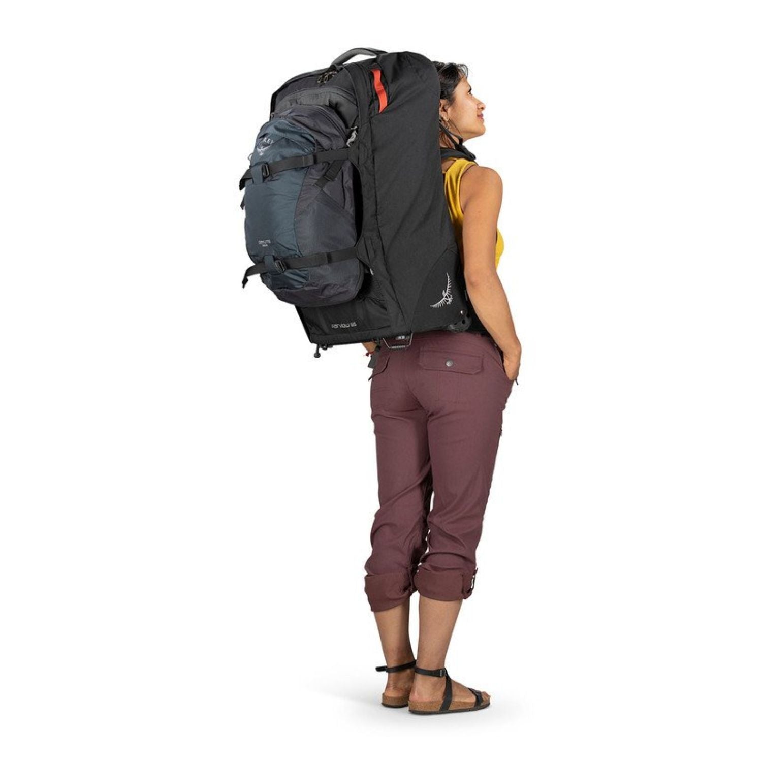 Osprey Fairview Wheeled Travel Pack 65 - Women's Convertible Luggage to Backpack | Backpacking Packs, Bags, Osprey, SGTrek, SGTrek Osprey, Travel Backpacks | Osprey-8