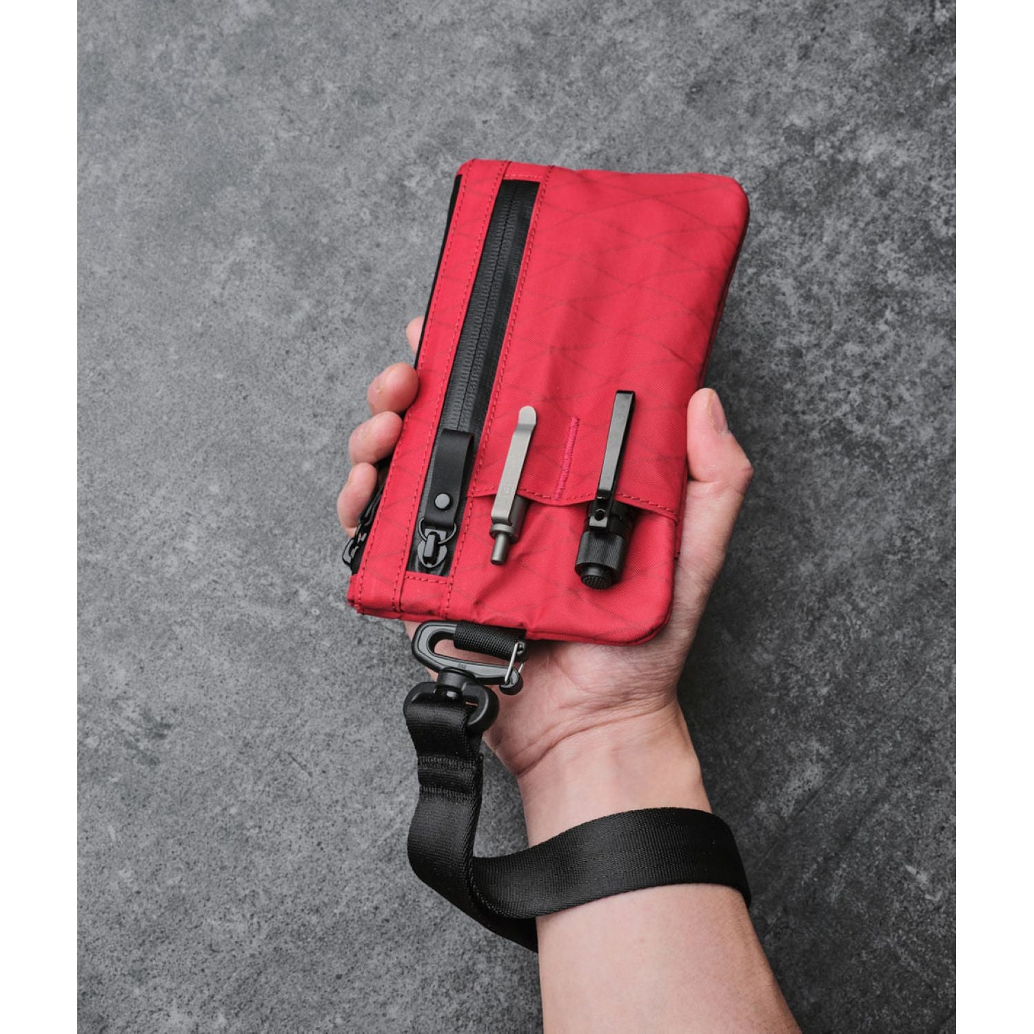ALPAKA Zip Clutch + Hand Carry Strap (SA)