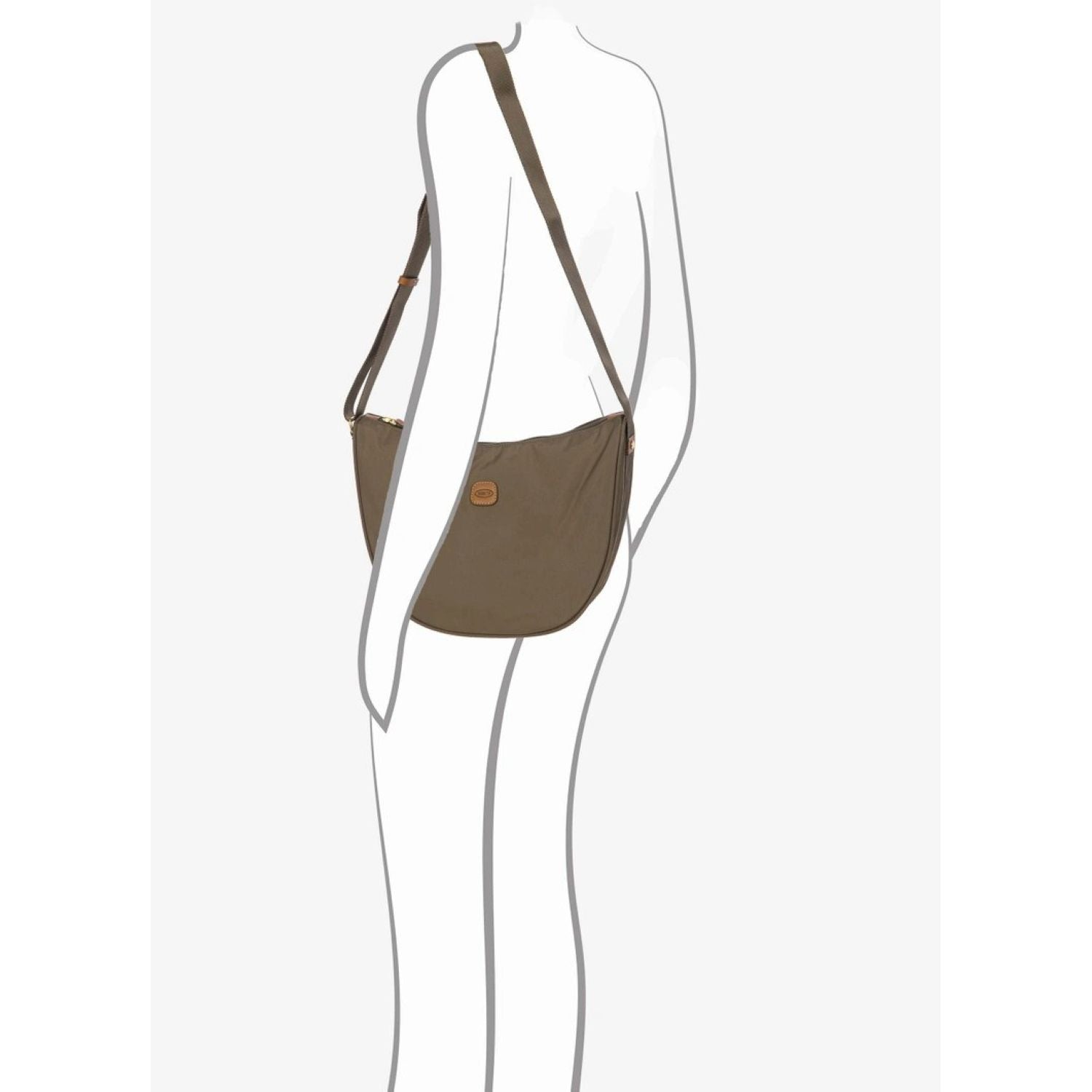 BRIC'S X-Bag Half Moon Bag - Medium