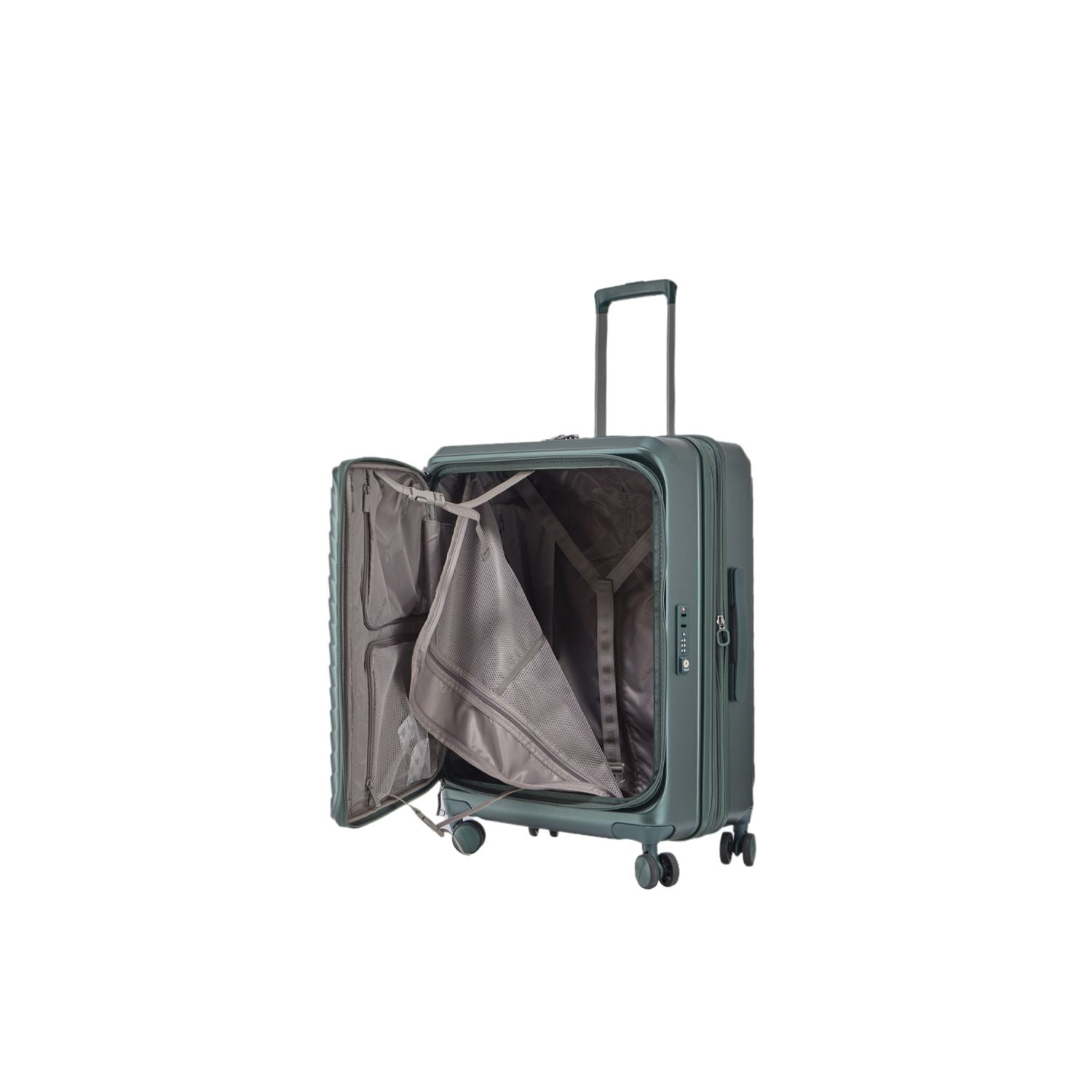 CROSSING INVI 24" Medium Expandable Luggage With Front & Middle Access