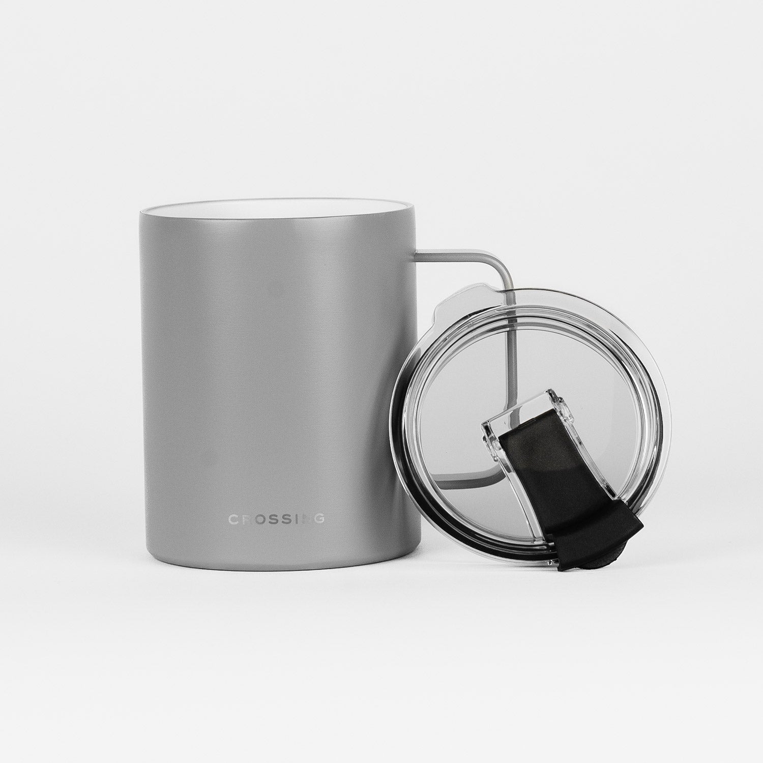 Crossing Neo Insulated S/S Ceramic Mug W Handle And Lid 420ml