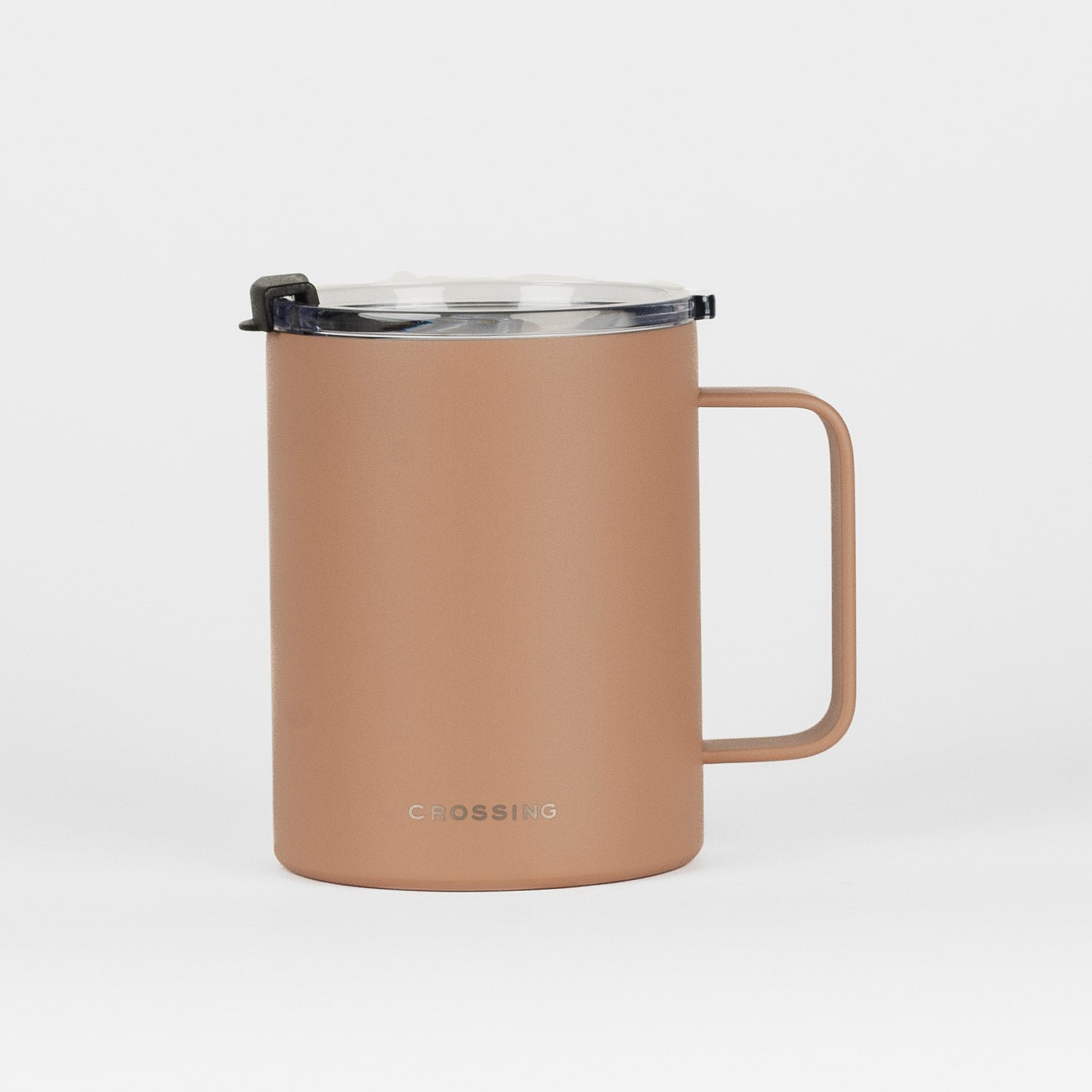 Crossing Neo Insulated S/S Ceramic Mug W Handle And Lid 420ml