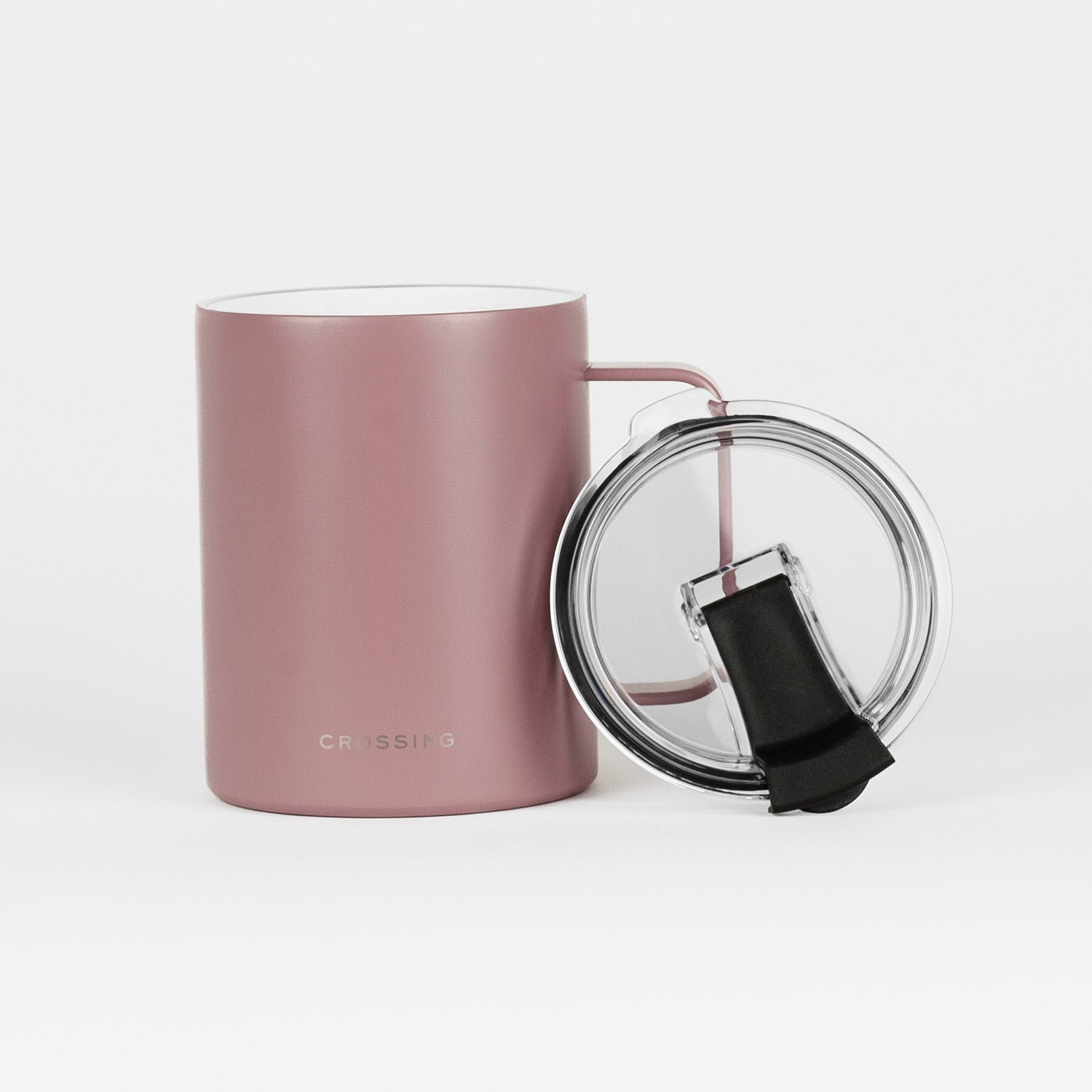 Crossing Neo Insulated S/S Ceramic Mug W Handle And Lid 420ml