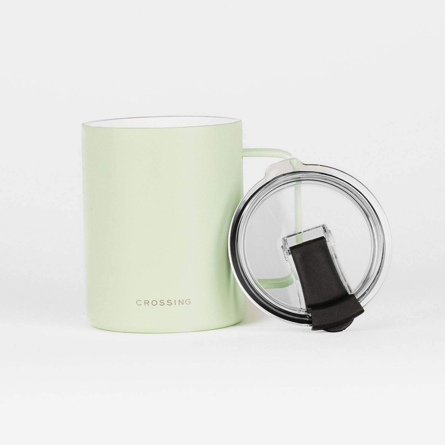 Crossing Neo Insulated S/S Ceramic Mug W Handle And Lid 420ml