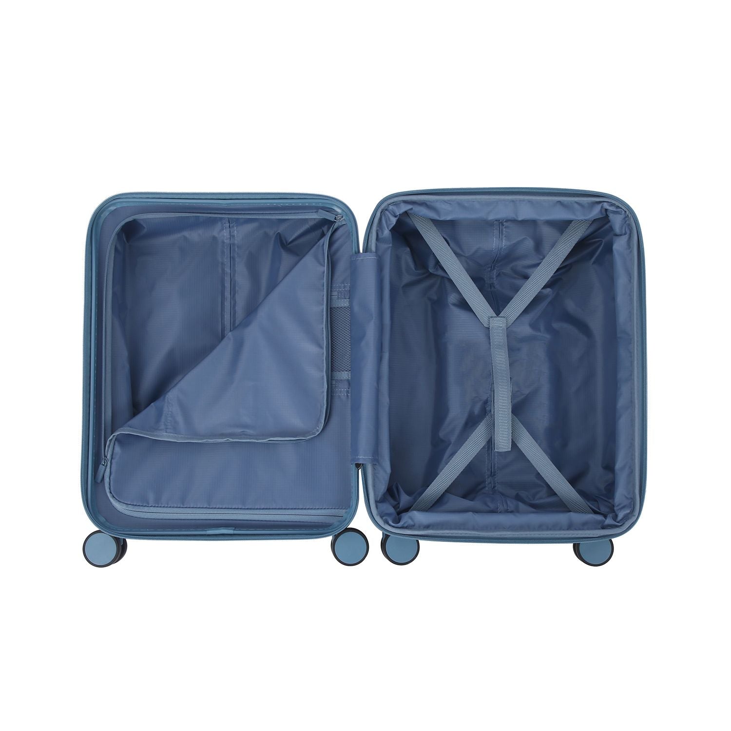 Crossing Vive Polycarbonate Expandable Carry On Luggage T20