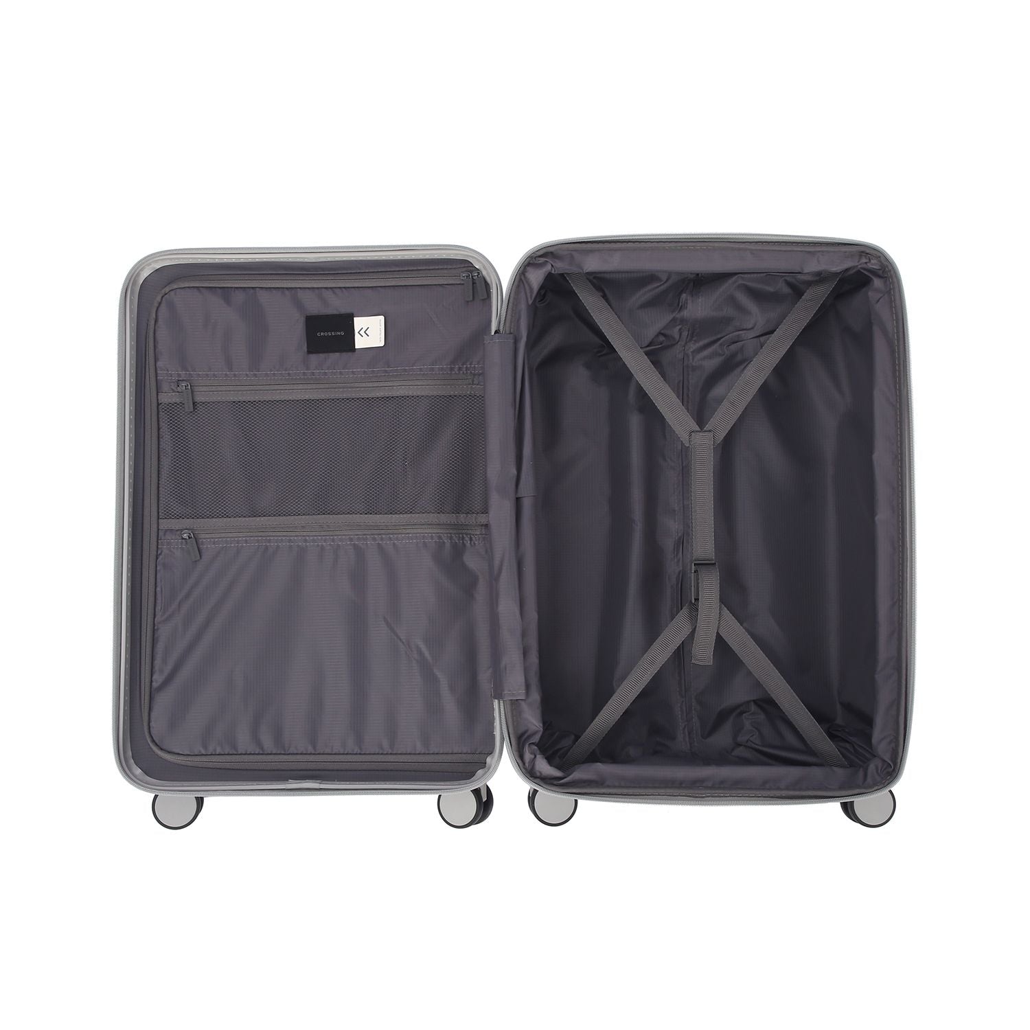 Crossing Vive Polycarbonate Expandable Medium Luggage T25