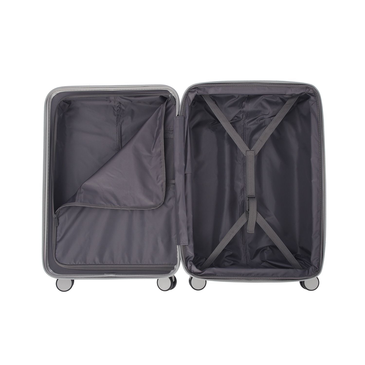 Crossing Vive Polycarbonate Expandable Medium Luggage T25