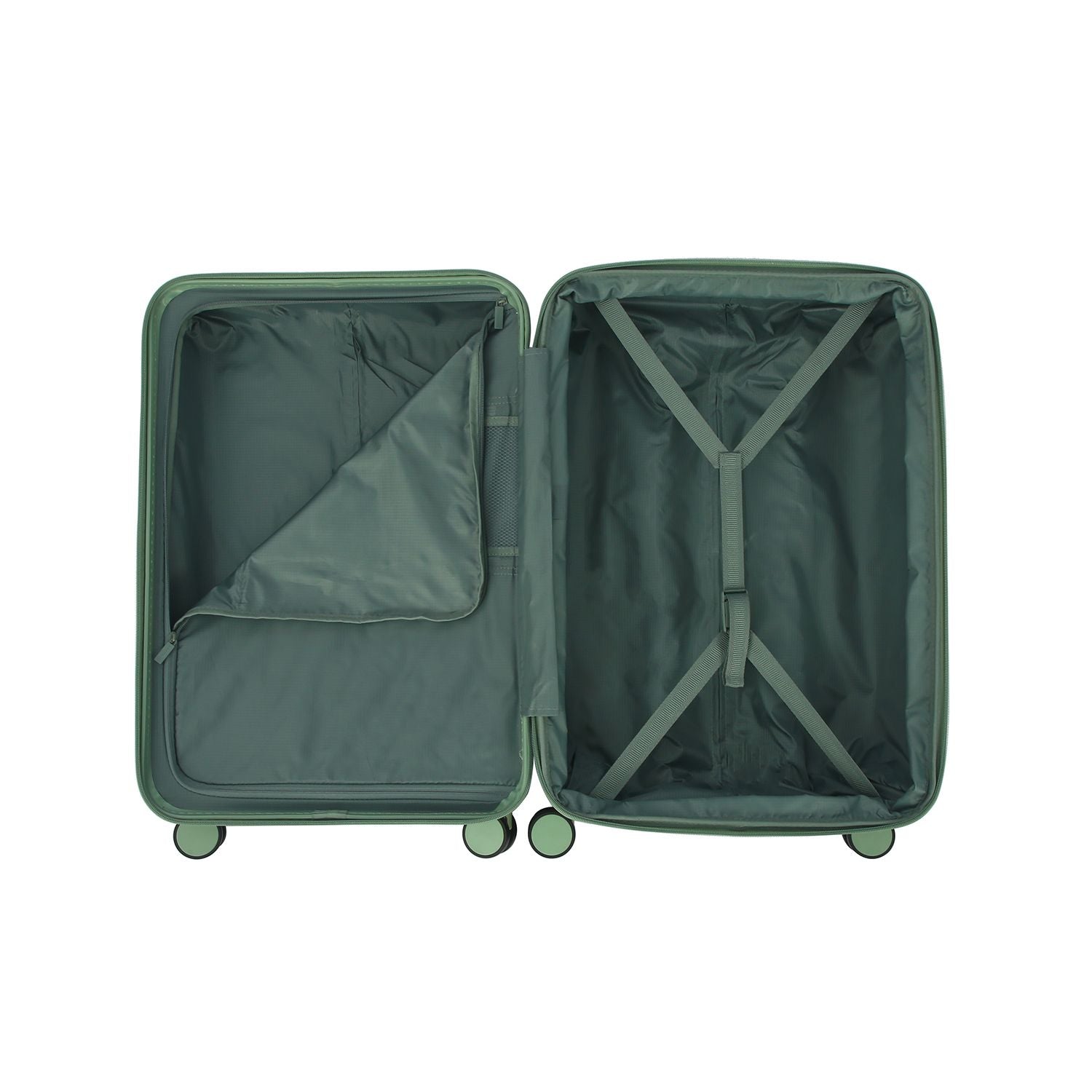 Crossing Vive Polycarbonate Expandable Medium Luggage T25