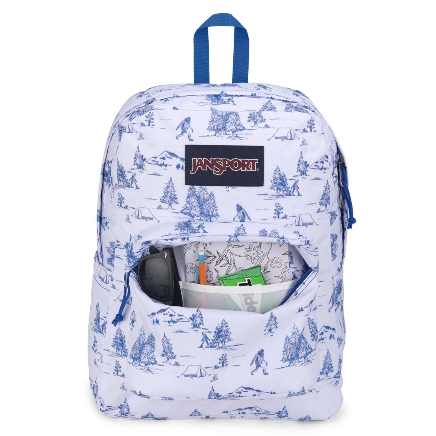Jansport Superbreak Plus Backpack (Printed 1) (SA)