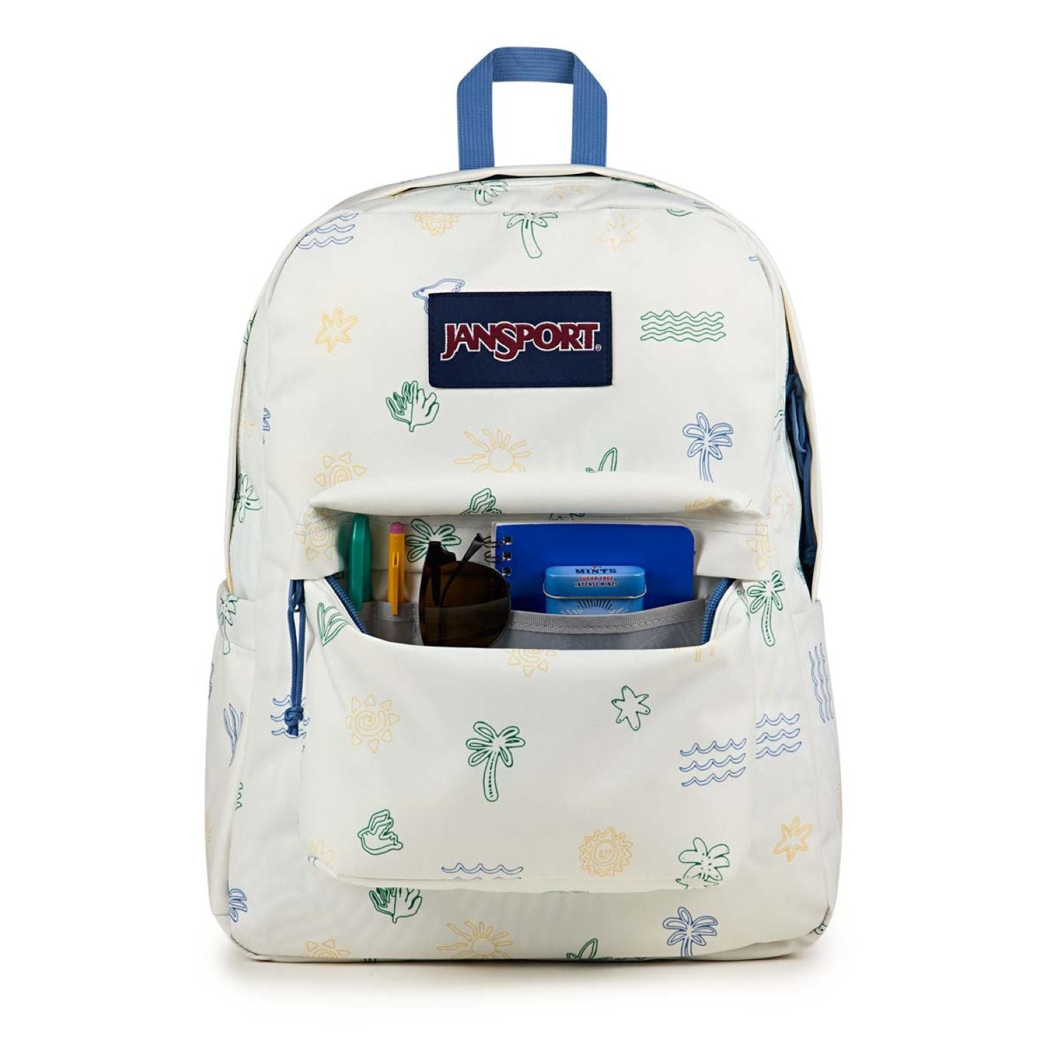 Jansport Superbreak Plus Backpack (Printed 1) (SA)