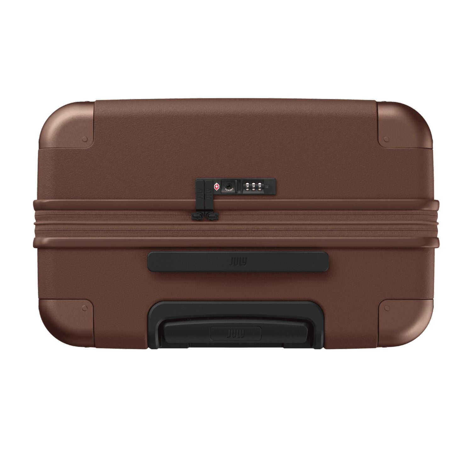 July Checked Plus Expandable Polycarbonate 28" Luggage