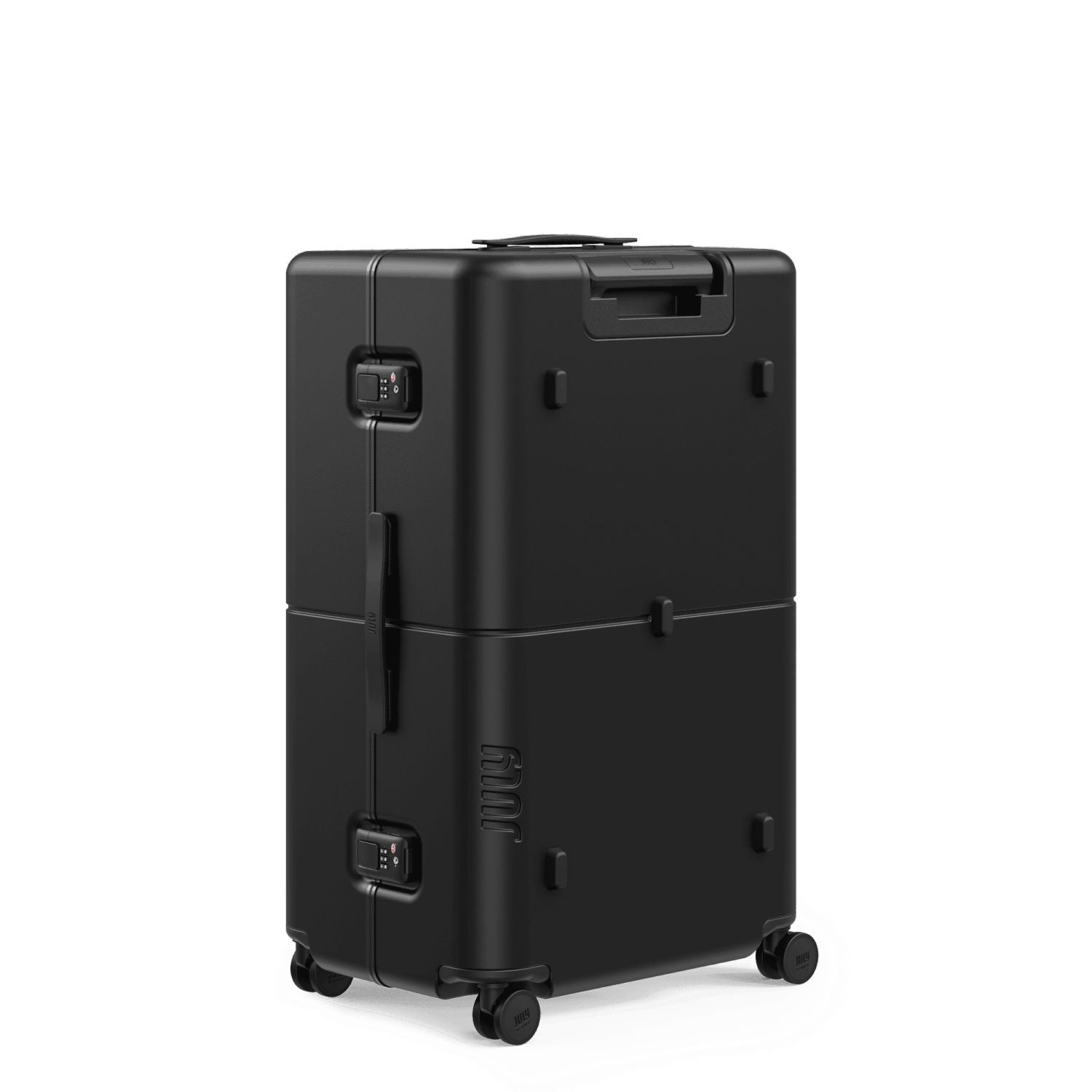 July Checked Plus Trunk Polycarbonate Frame 30" Luggage (SA)