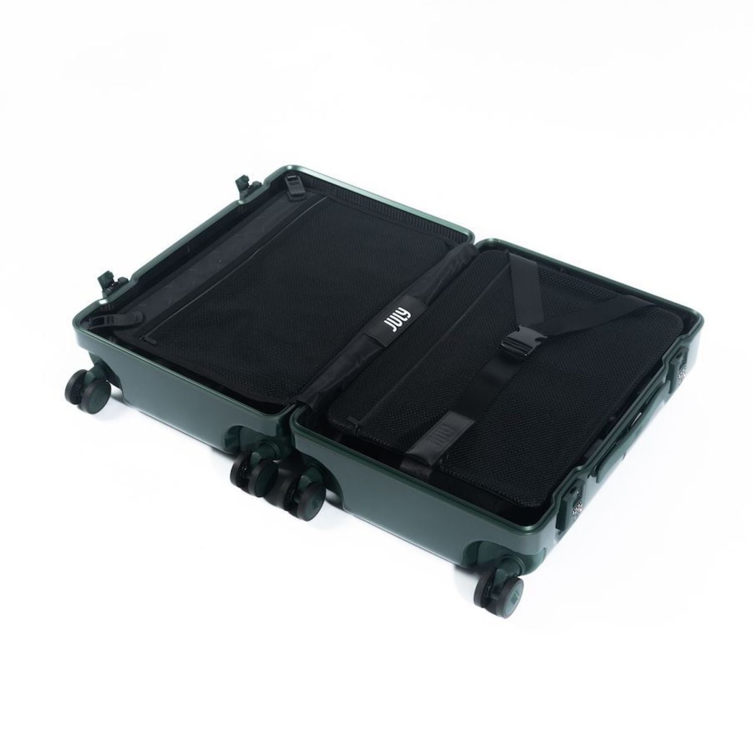 July Checked Plus Trunk Polycarbonate Frame 30" Luggage (SA)