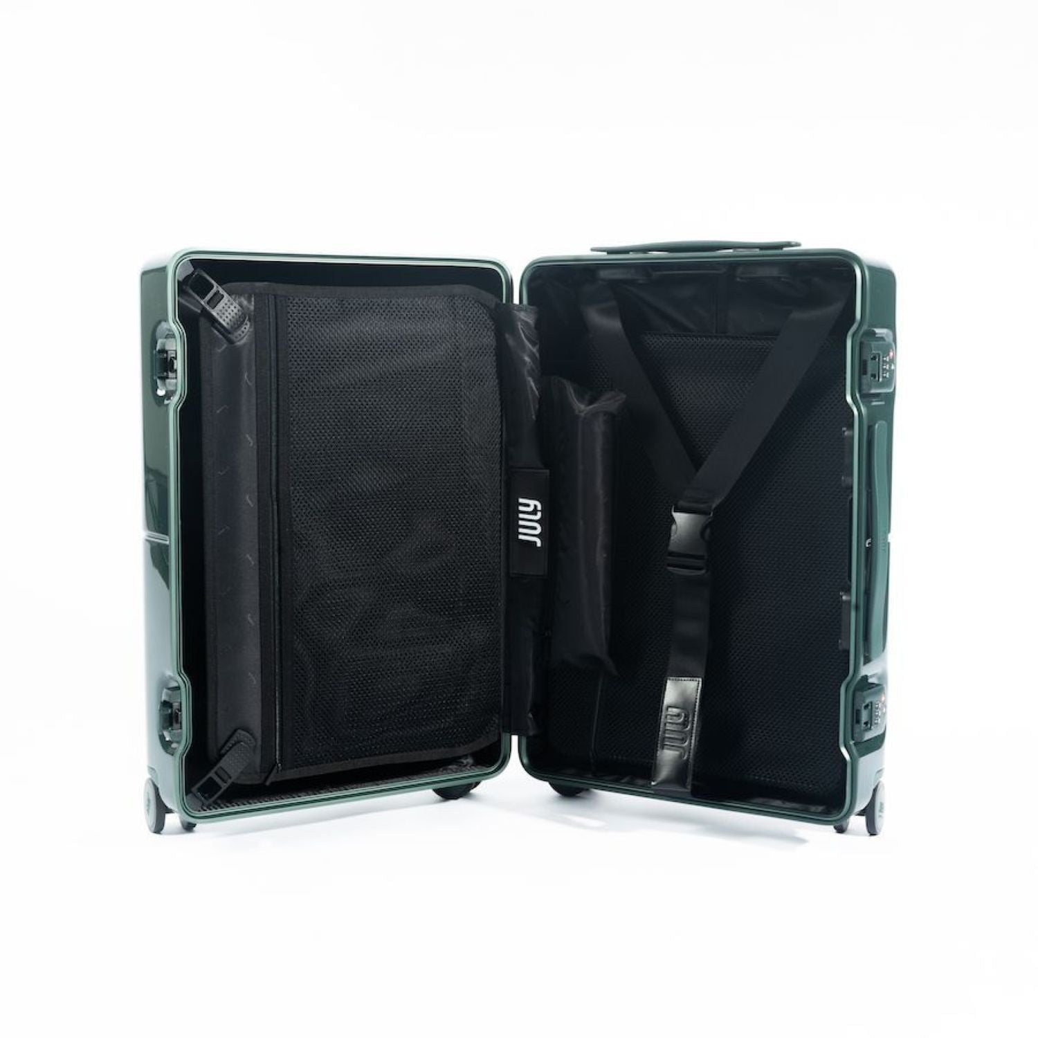July Checked Plus Trunk Polycarbonate Frame 30" Luggage (SA)