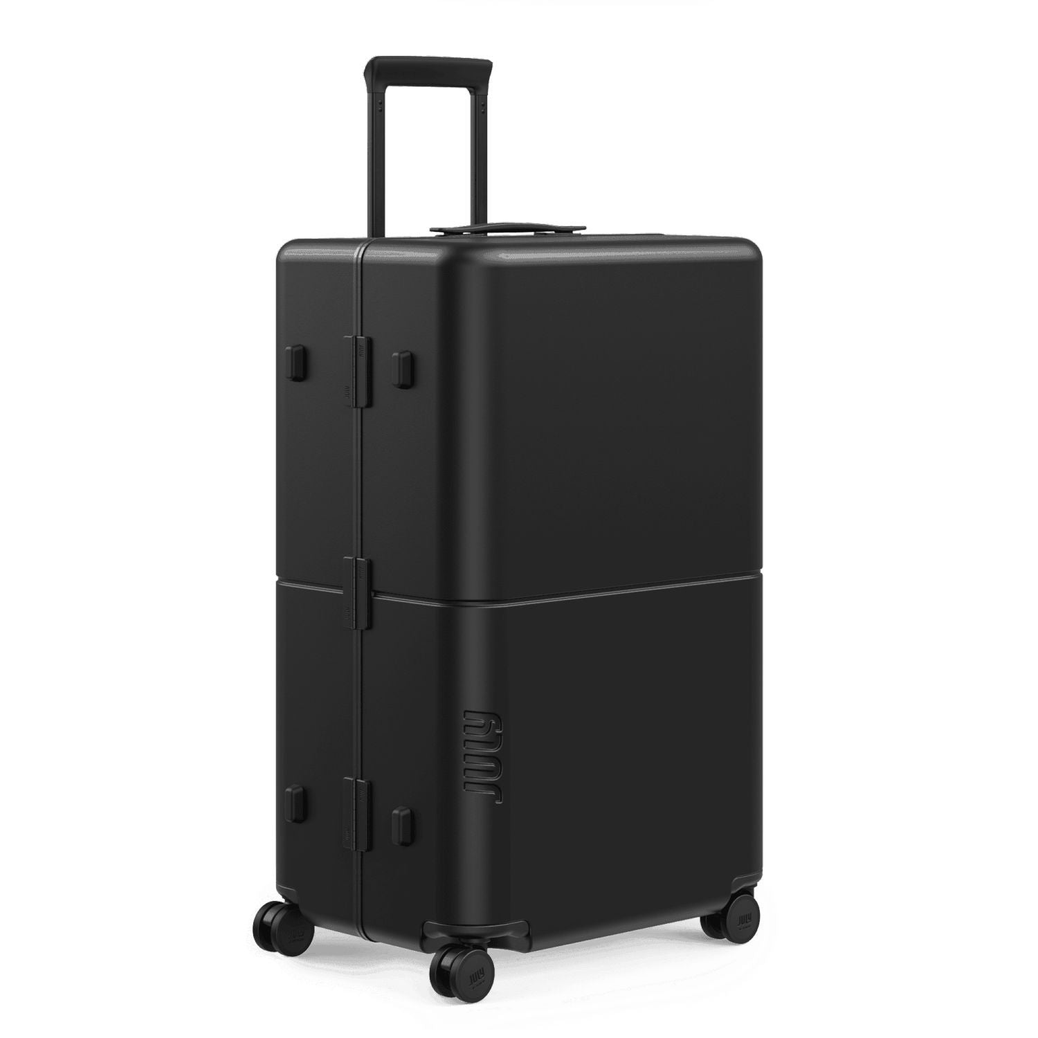 July Checked Plus Trunk Polycarbonate Frame 30" Luggage (SA)
