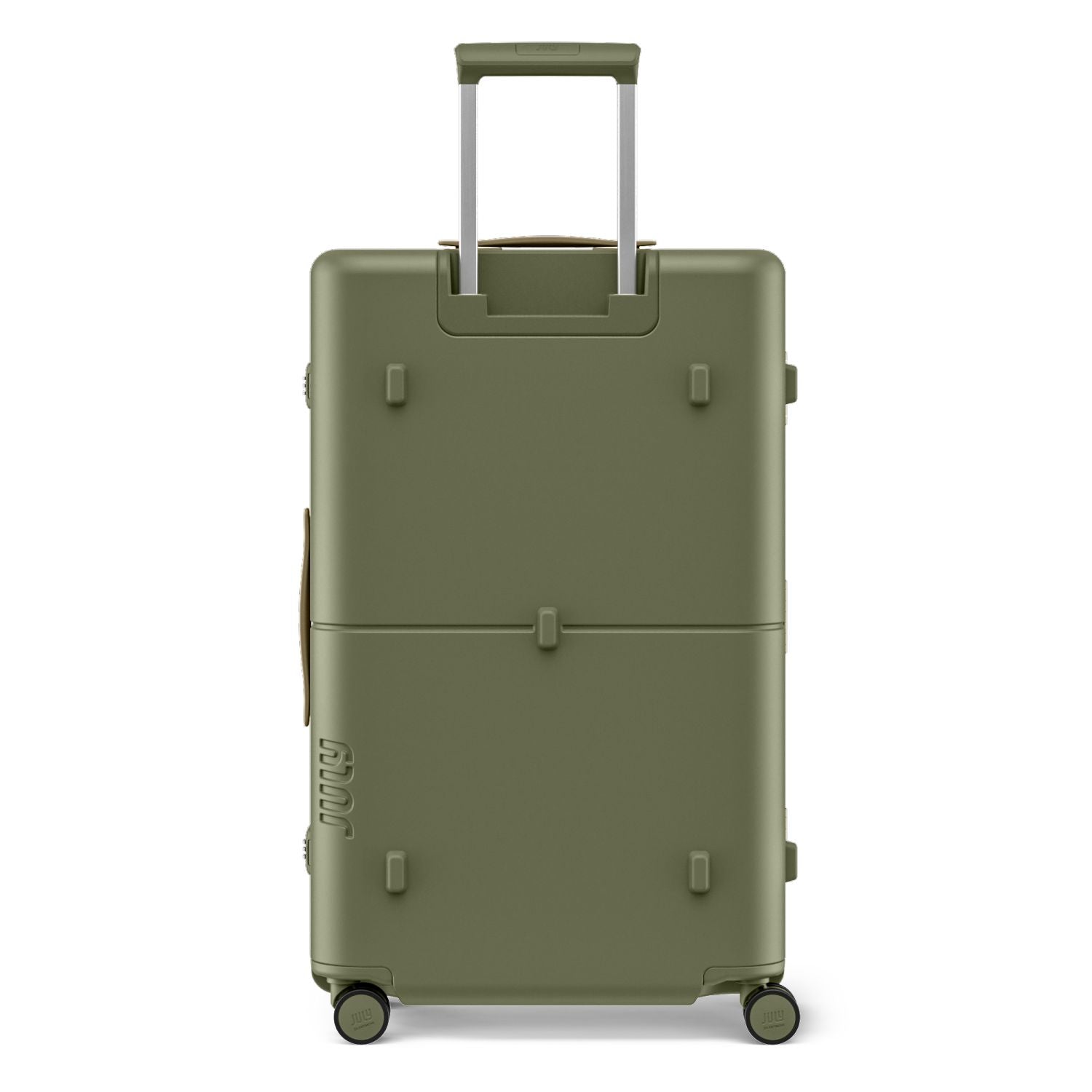 July Checked Plus Trunk Polycarbonate Frame 30" Luggage (SA)