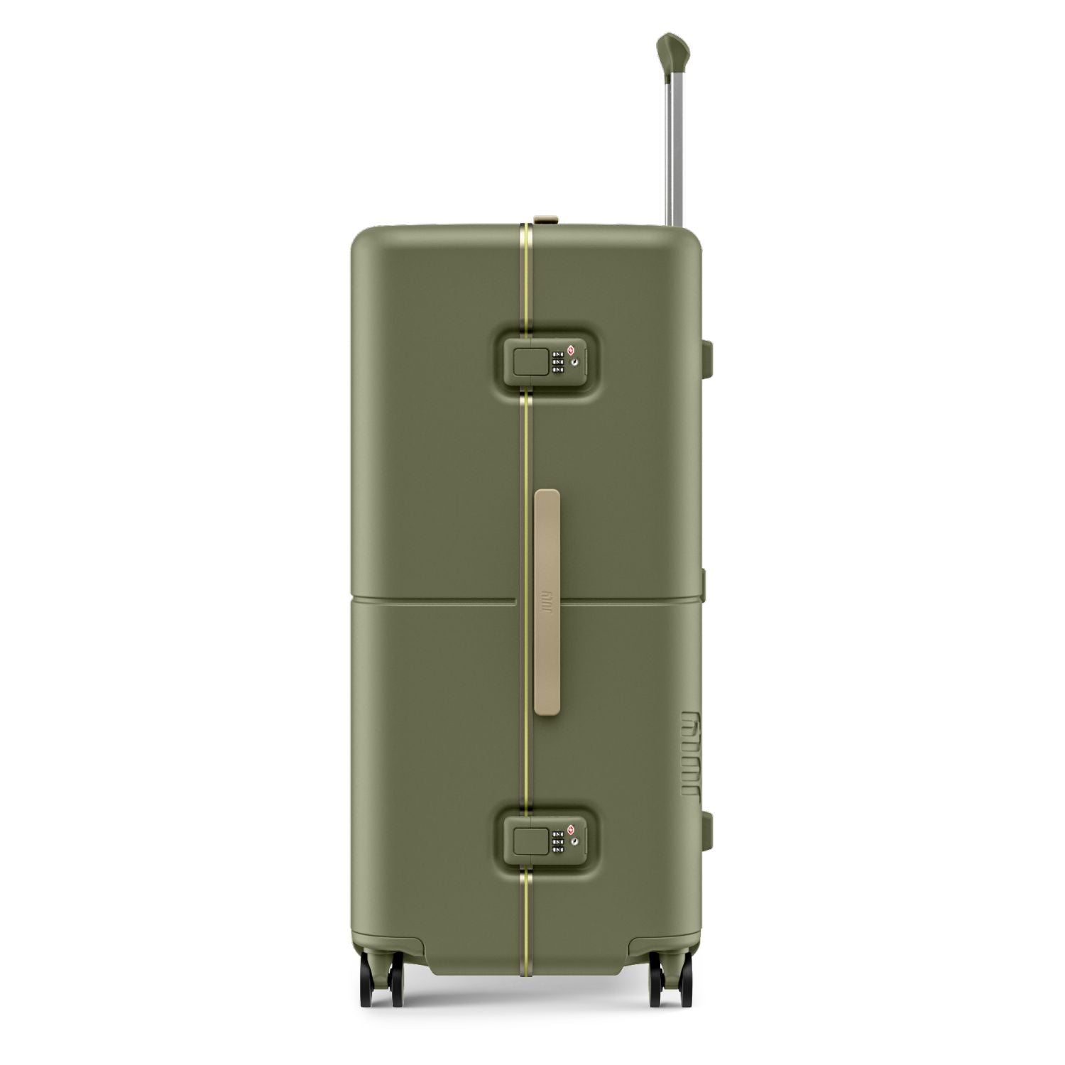 July Checked Plus Trunk Polycarbonate Frame 30" Luggage (SA)
