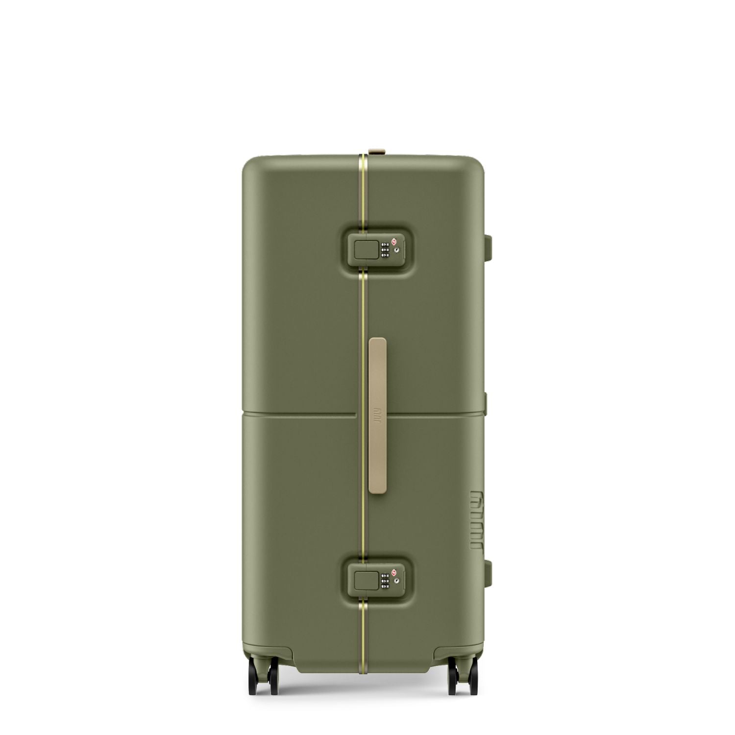 July Checked Plus Trunk Polycarbonate Frame 30" Luggage (SA)