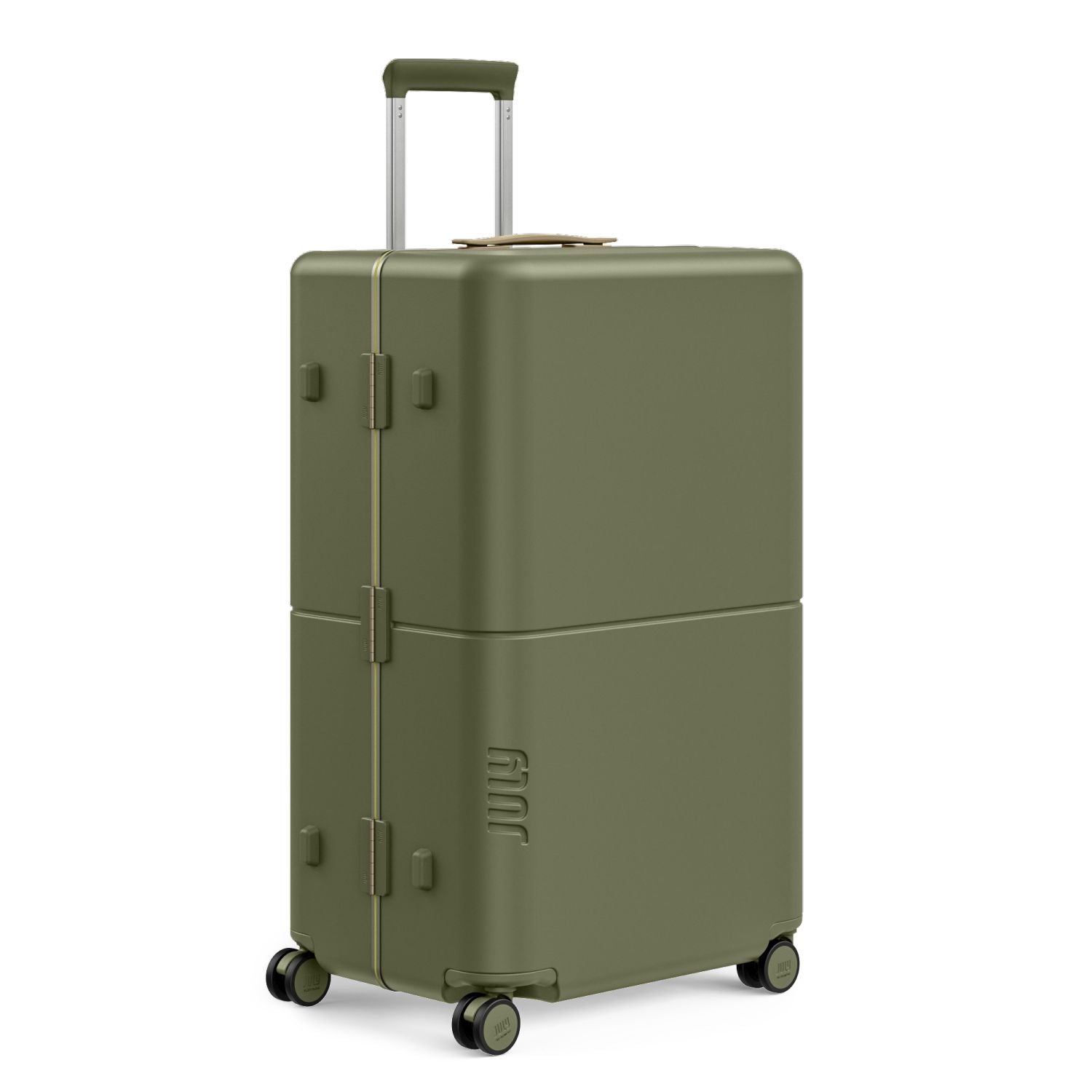 July Checked Plus Trunk Polycarbonate Frame 30" Luggage (SA)
