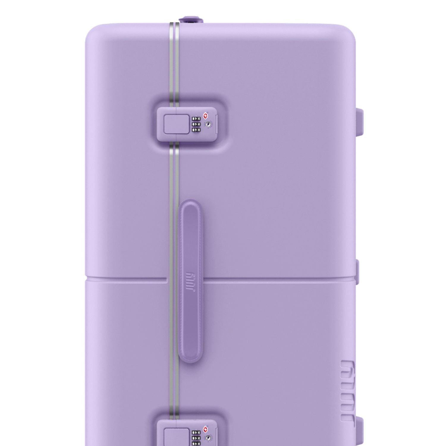 July Checked Trunk Polycarbonate Frame 28" Luggage