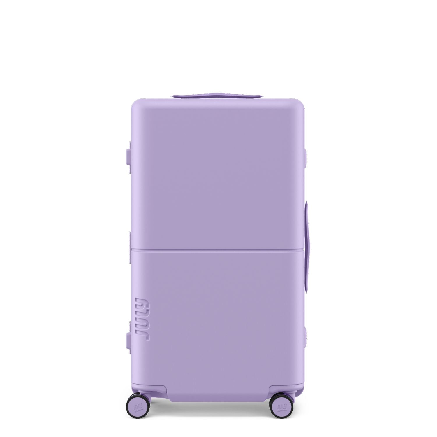 July Checked Trunk Polycarbonate Frame 28" Luggage