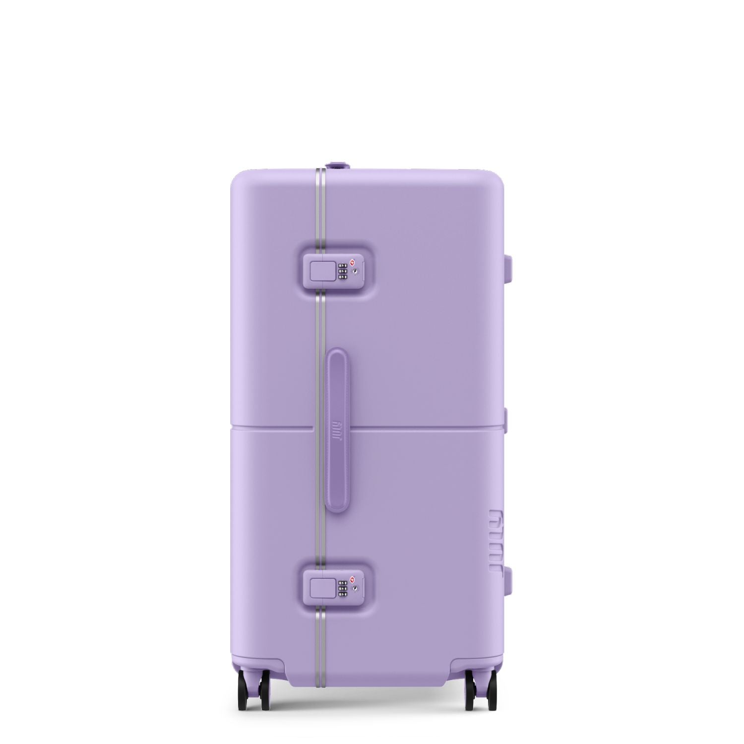 July Checked Trunk Polycarbonate Frame 28" Luggage