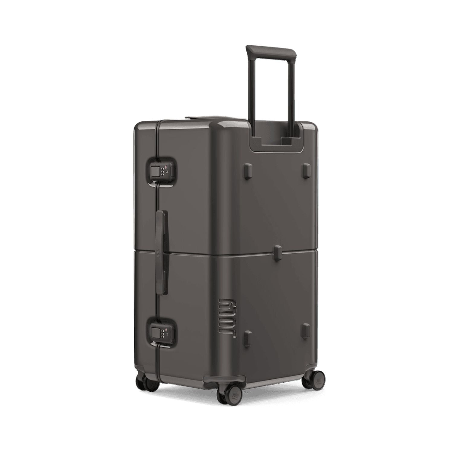 July Checked Trunk Polycarbonate Frame 28" Luggage