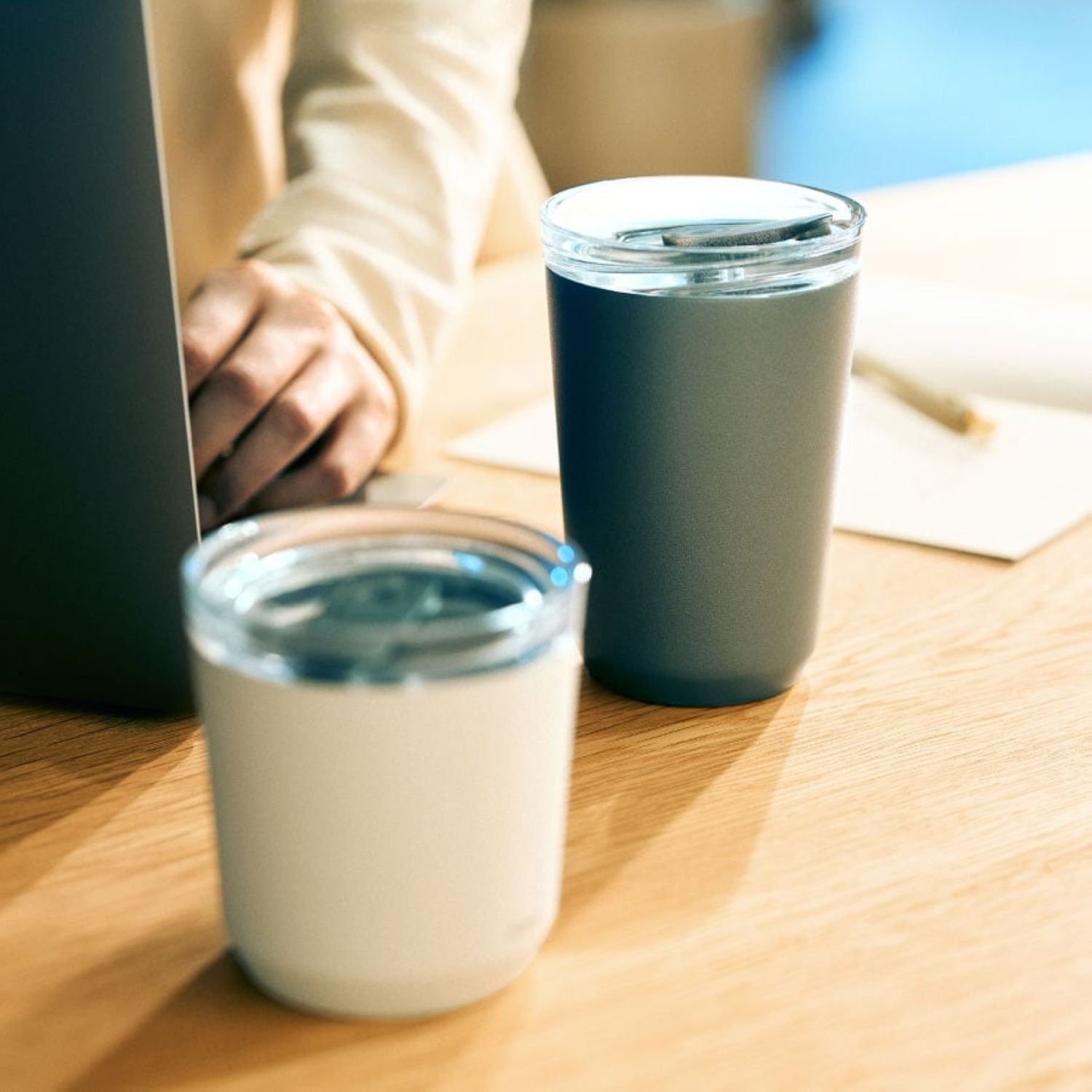 Kinto To Go Tumbler 360ML With Plug White