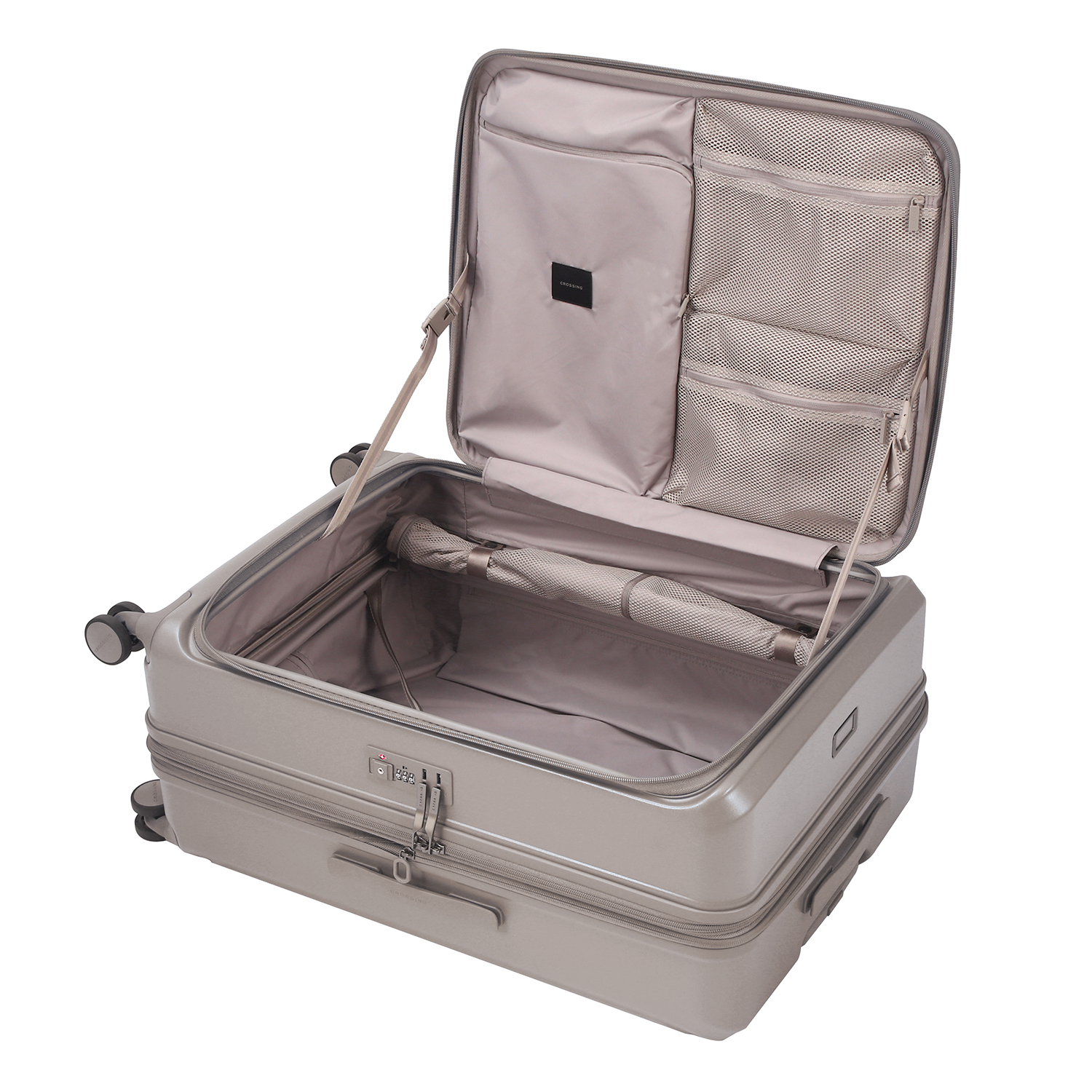 CROSSING INVI 30" Large Expandable Luggage With Front & Middle Access V3