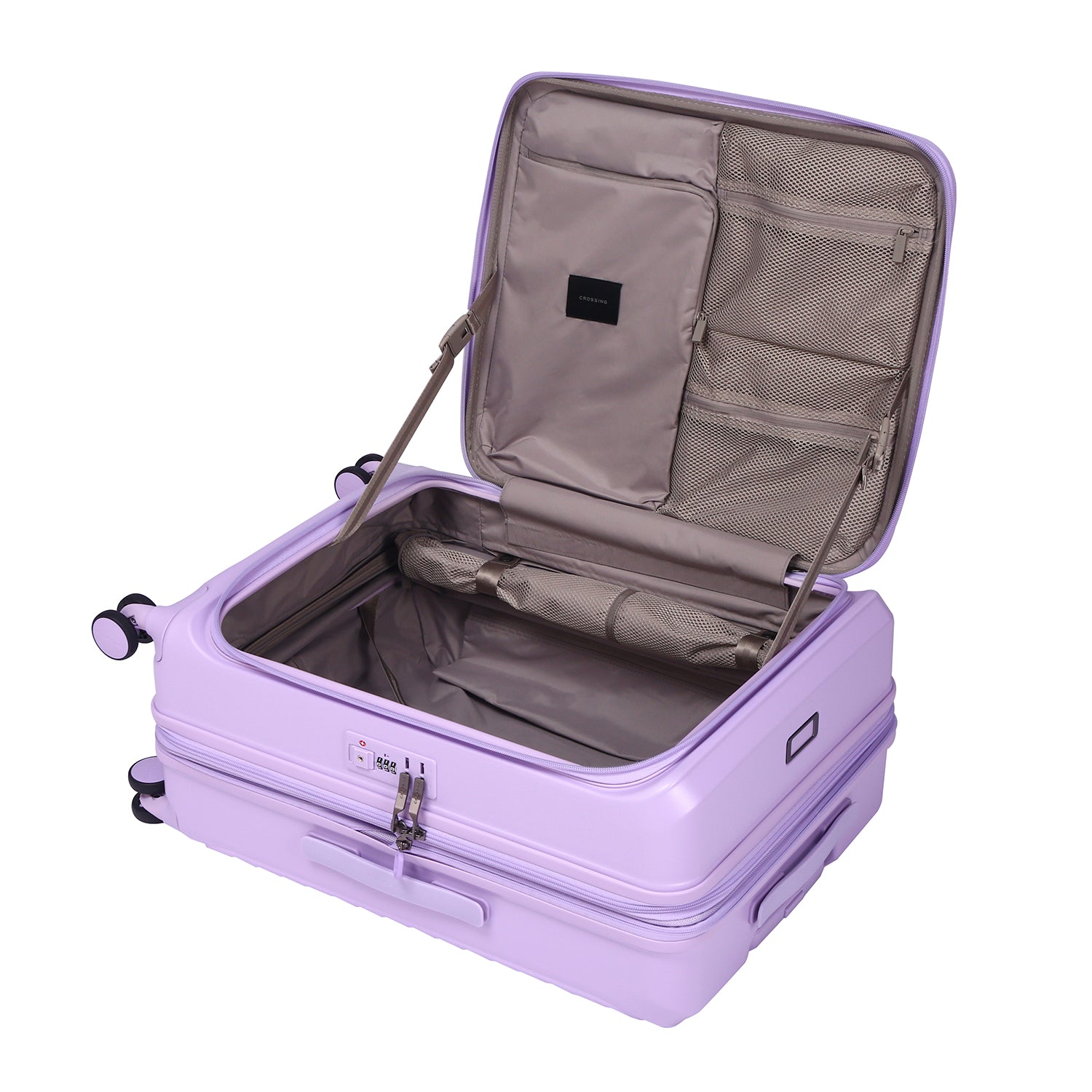 CROSSING INVI 25" Medium Expandable Luggage With Front & Middle Access V3