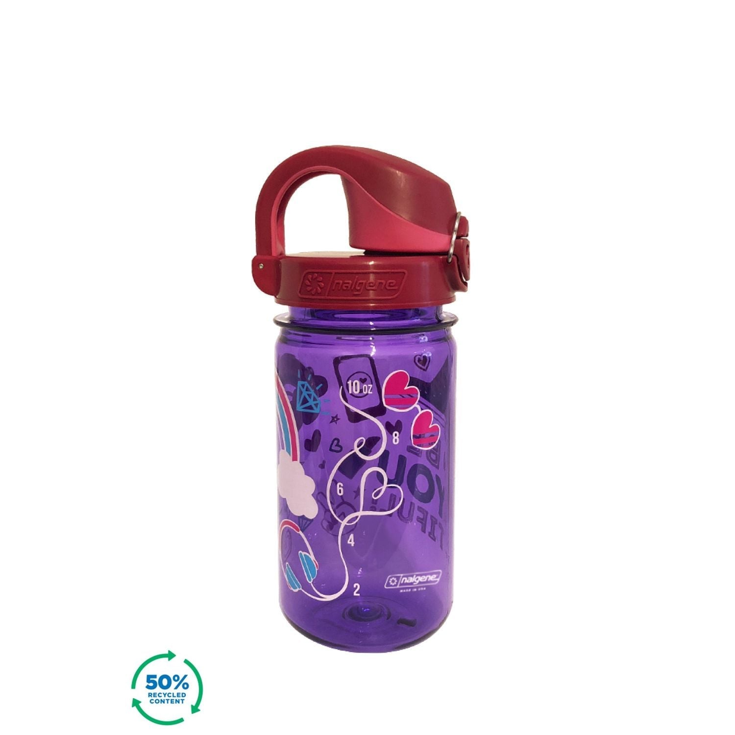 Nalgene 12oz On-The-Fly (OTF) Kids Water Bottle (Sustain) (SA)