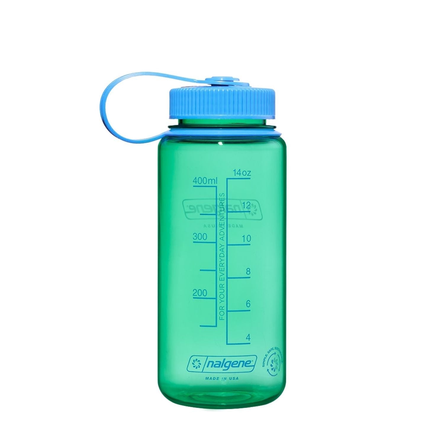 Nalgene 16oz Wide Mouth Sustain Water Bottle (Plain) (SA)