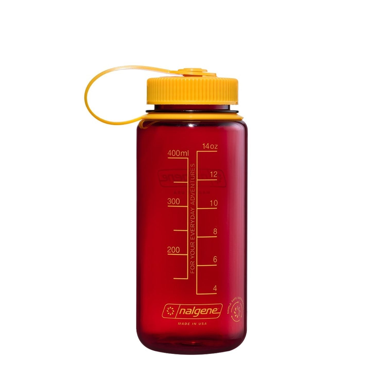 Nalgene 16oz Wide Mouth Sustain Water Bottle (Plain) (SA)